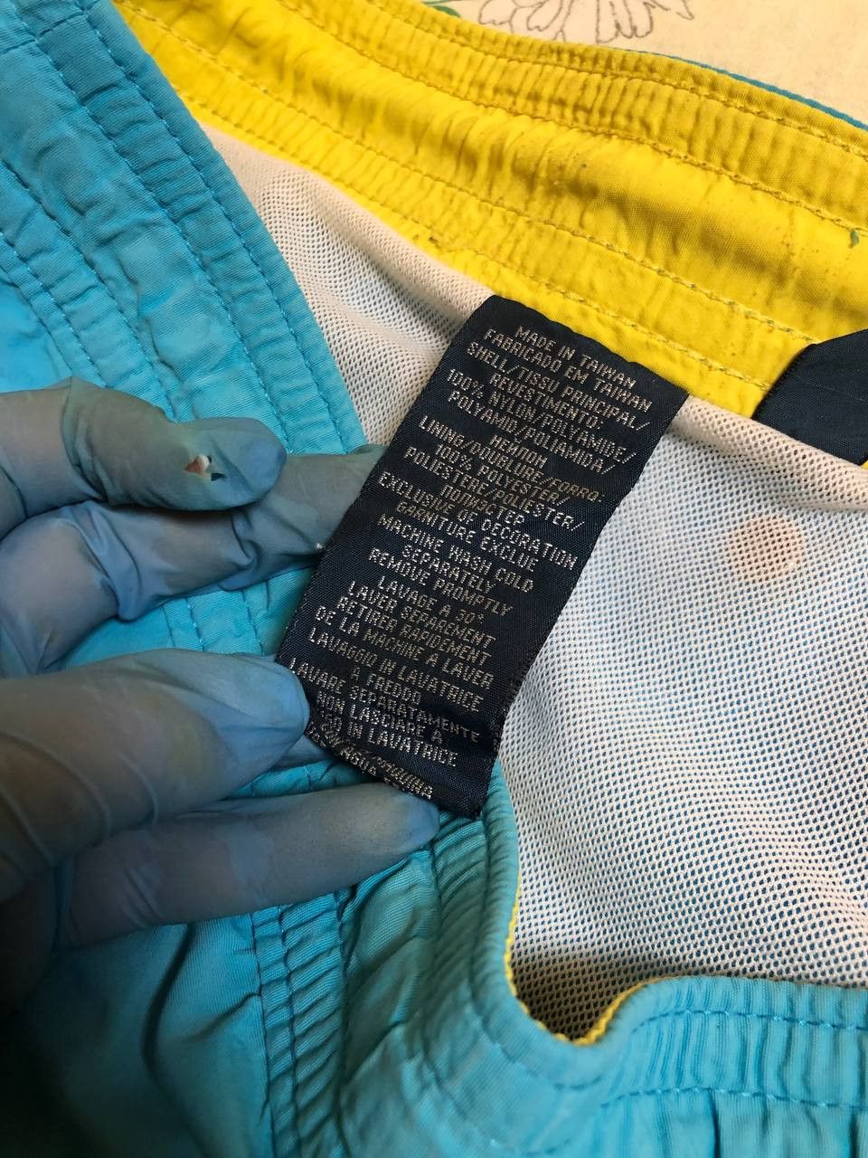 Polo Ralph Lauren Polo Ralph Lauren Mens Swim trunks Large Light Blue Size US 34 / EU 50 - 10 Thumbnail