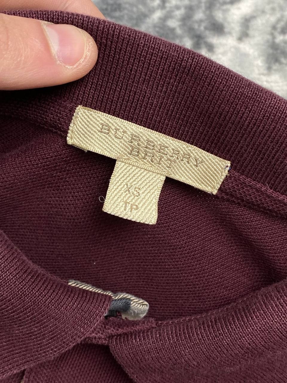 Burberry Vintage Burberry Brit Polo Nova Check Long Sleeve Size US XS / EU 42 / 0 - 8 Thumbnail