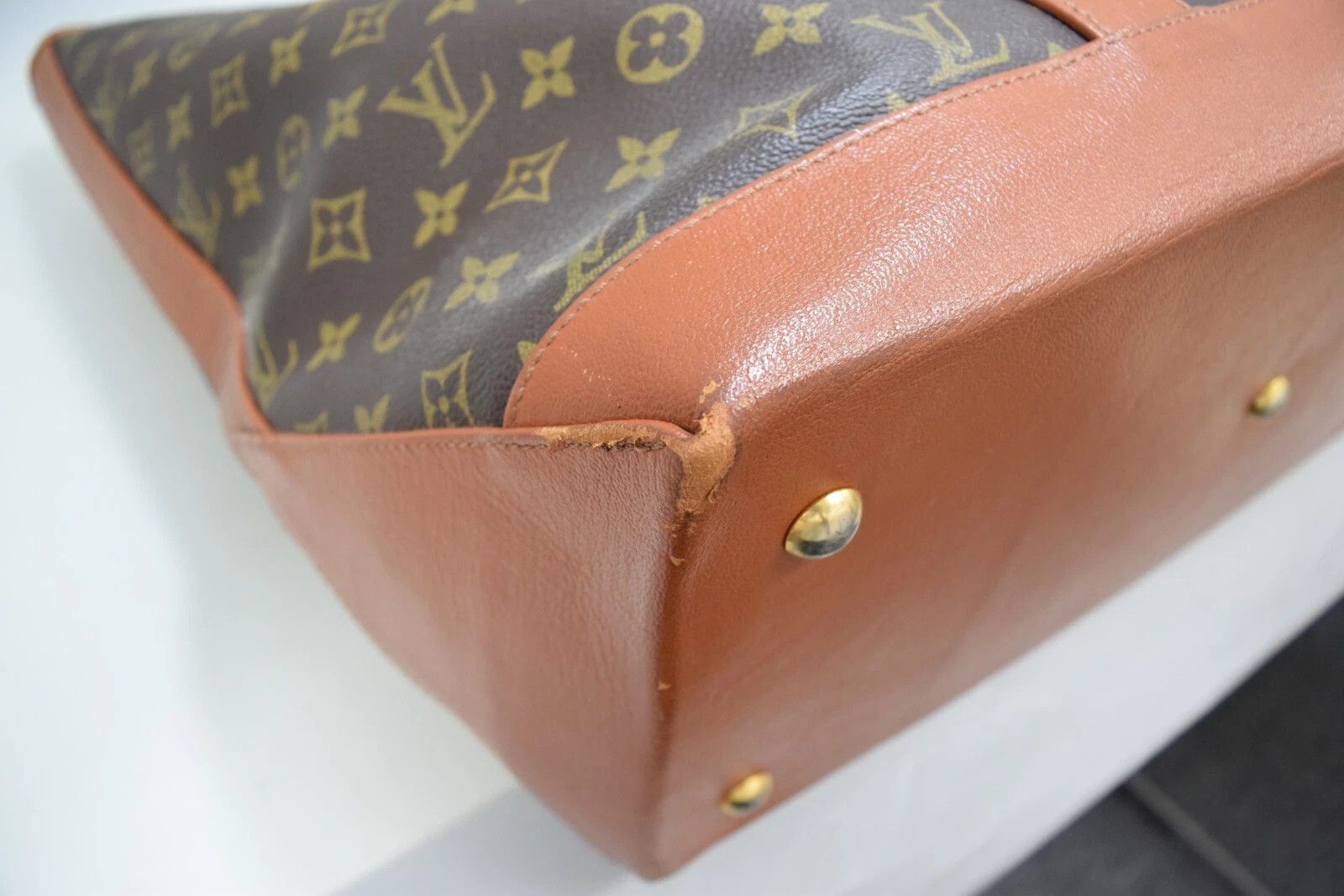 Louis Vuitton Louis Vuitton Weekend PM Monogram Canvas Tote Bag M42420 Size ONE SIZE - 9 Thumbnail