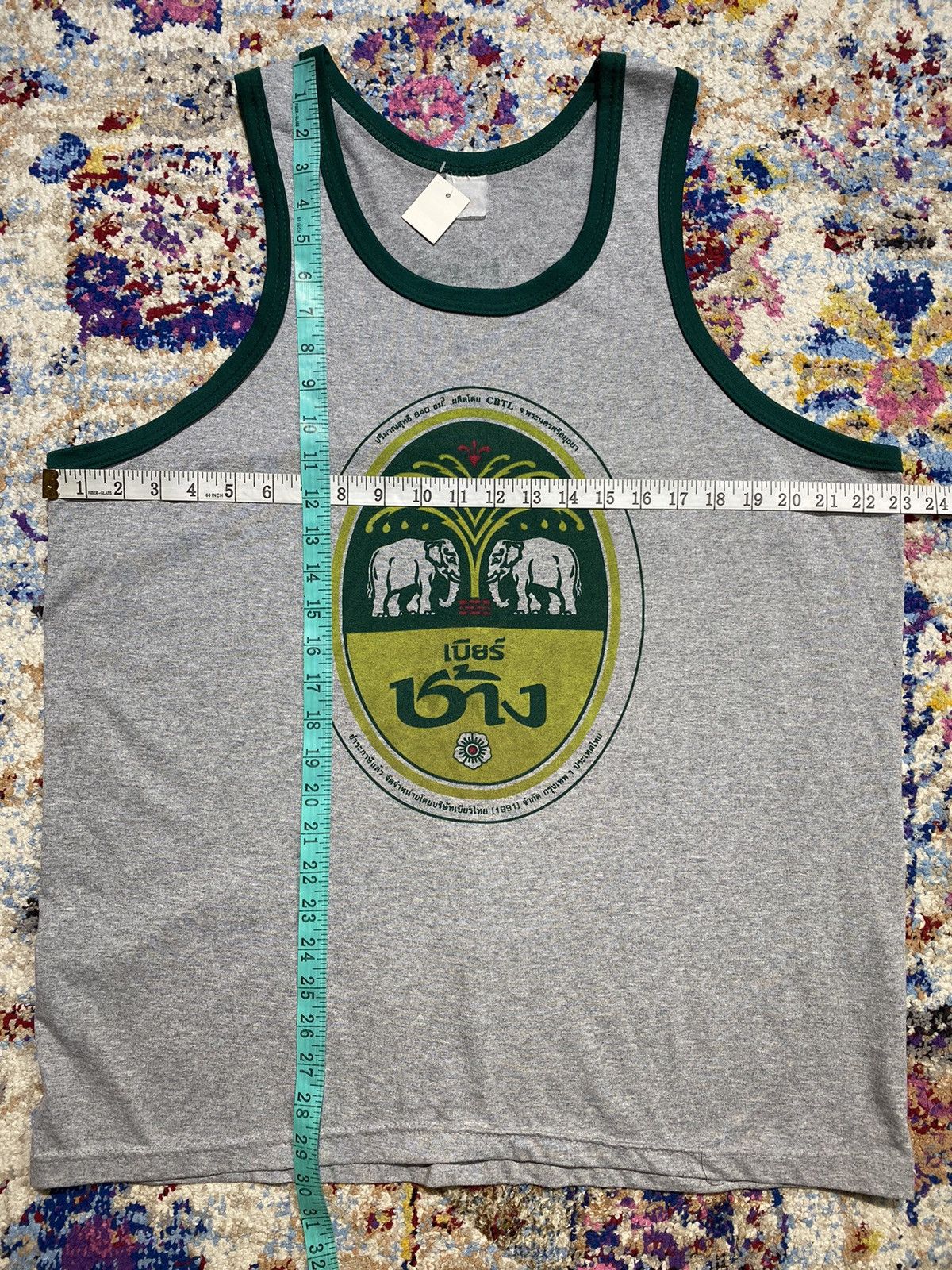 Other Vintage 1991 Thailand Chang Beer Tank Tops Size US XL / EU 56 / 4 - 7 Thumbnail