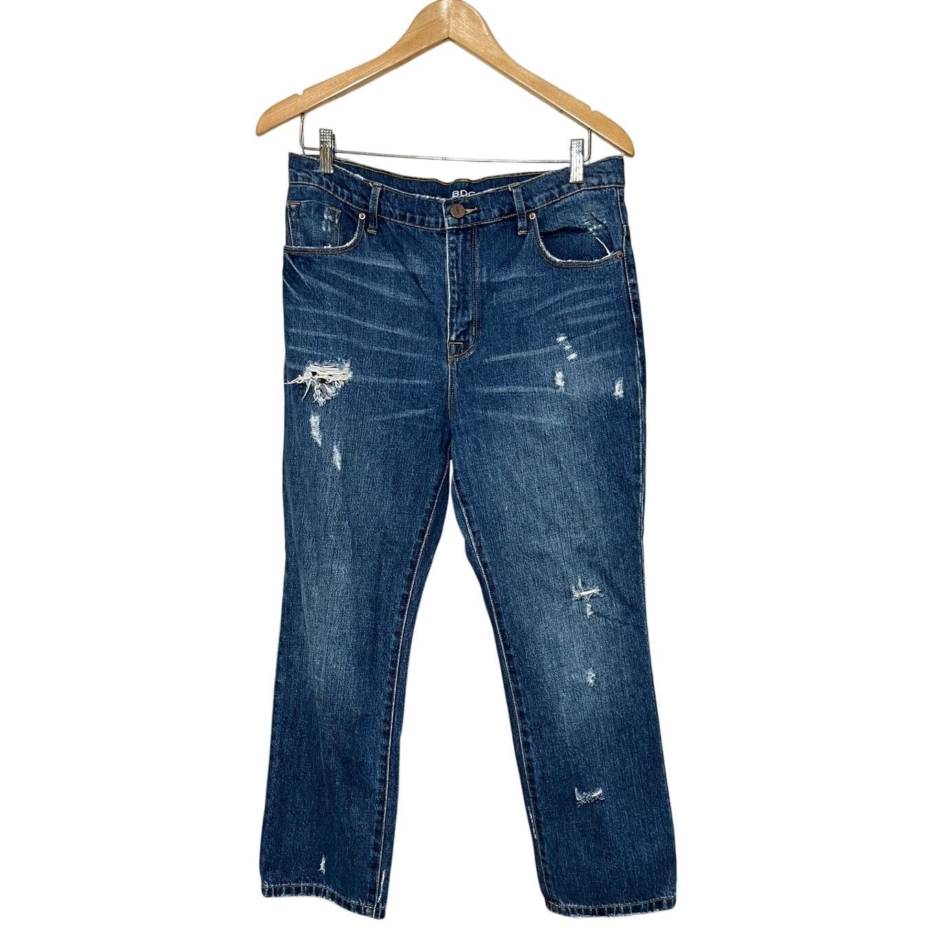 Bdg BDG Urban Outfitters High Rise Ankle Kicker Jeans Size 29 W Size 29" - 1 Thumbnail