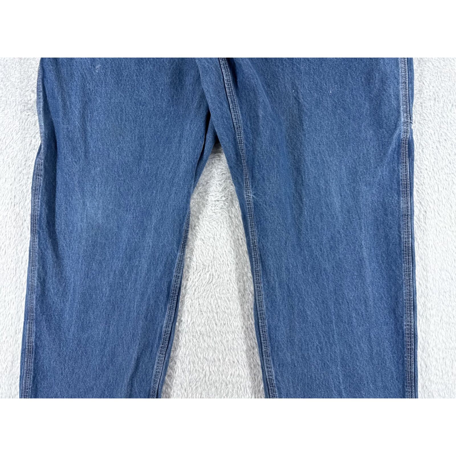 Carhartt VINTAGE Carhartt Jeans Mens 40 Blue Denim Flame-Resistant FR FRB13 NFPA 2113 Workwear jeans Size US 40 / EU 56 - 3 Thumbnail