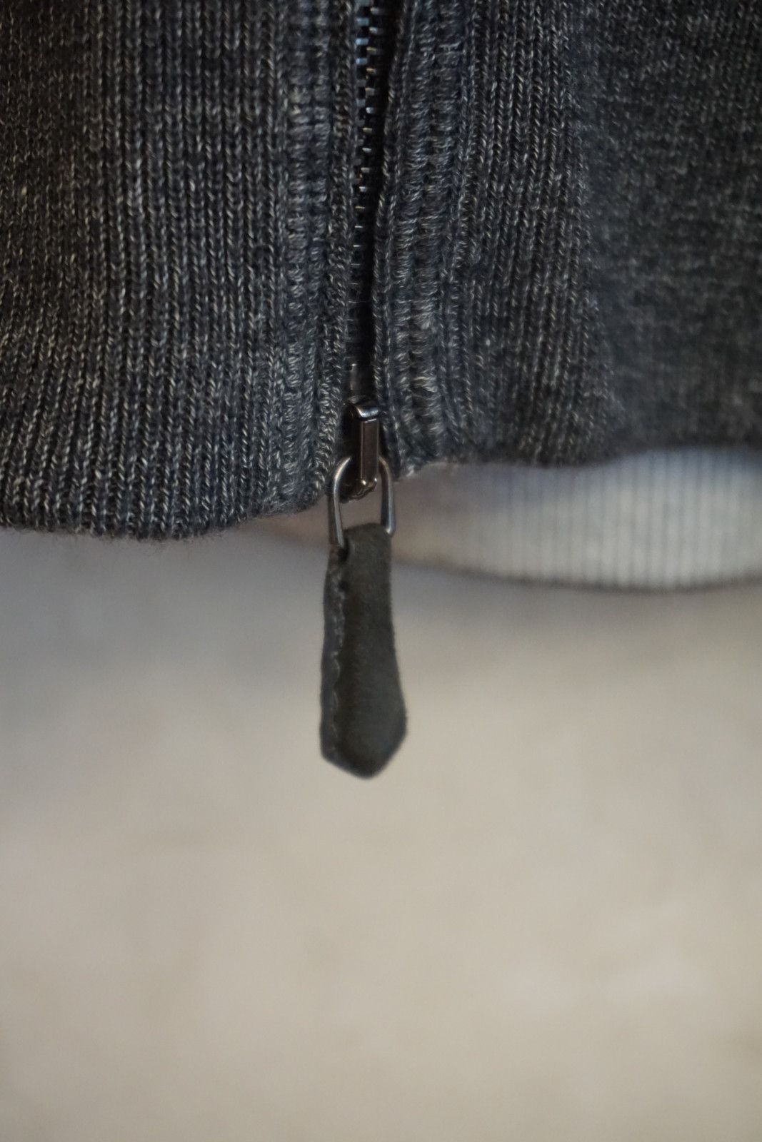 Tom Ford TOM FORD / Charcoal Grey Hooded Cotton Zip-Up Jacket / 48 Size US M / EU 48-50 / 2 - 5 Thumbnail