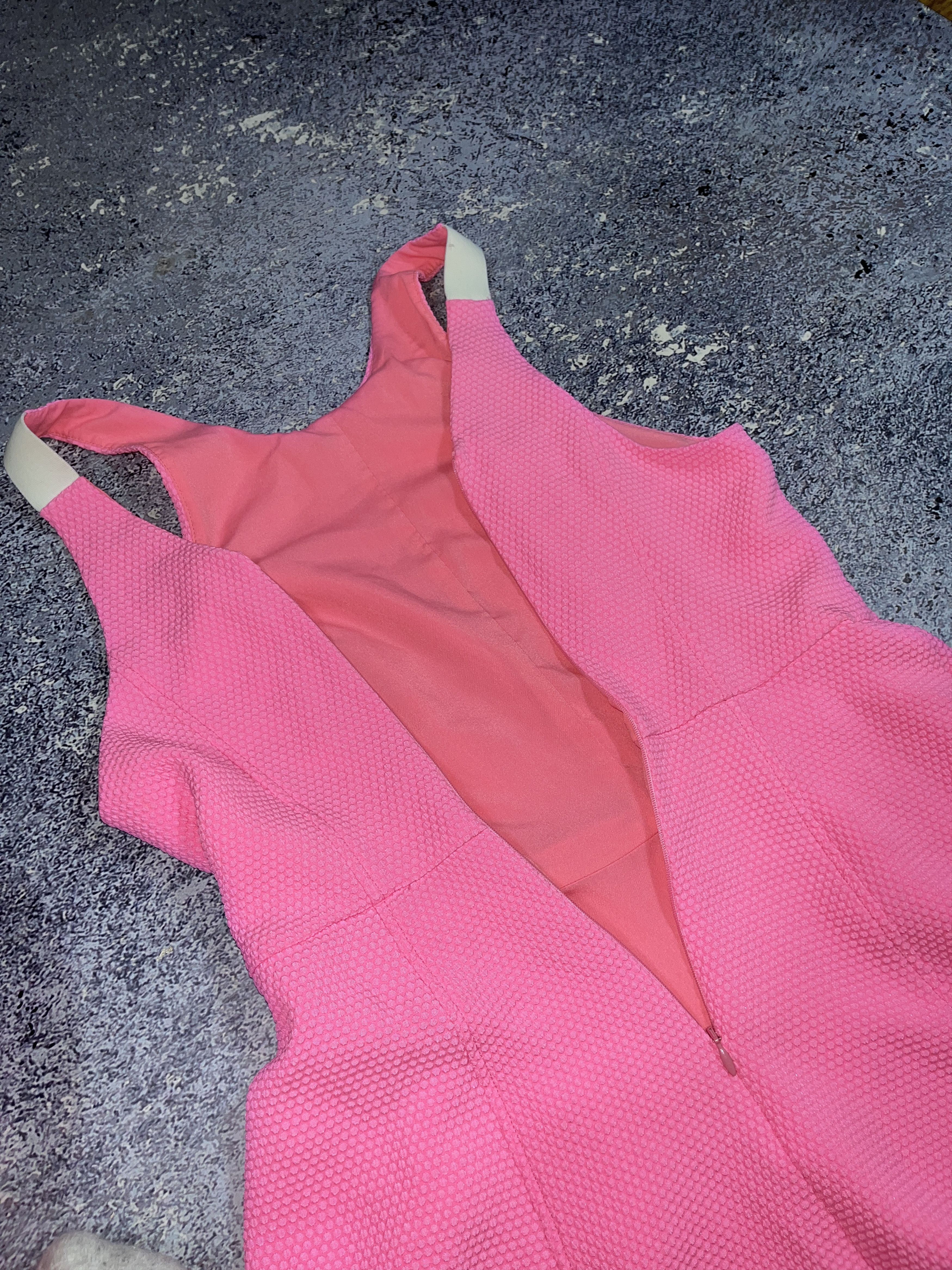 Sandro luxury SANDRO Paris Barbie fuchsia Pink Sleeveless Dress Size S / US 4 / IT 40 - 7 Thumbnail