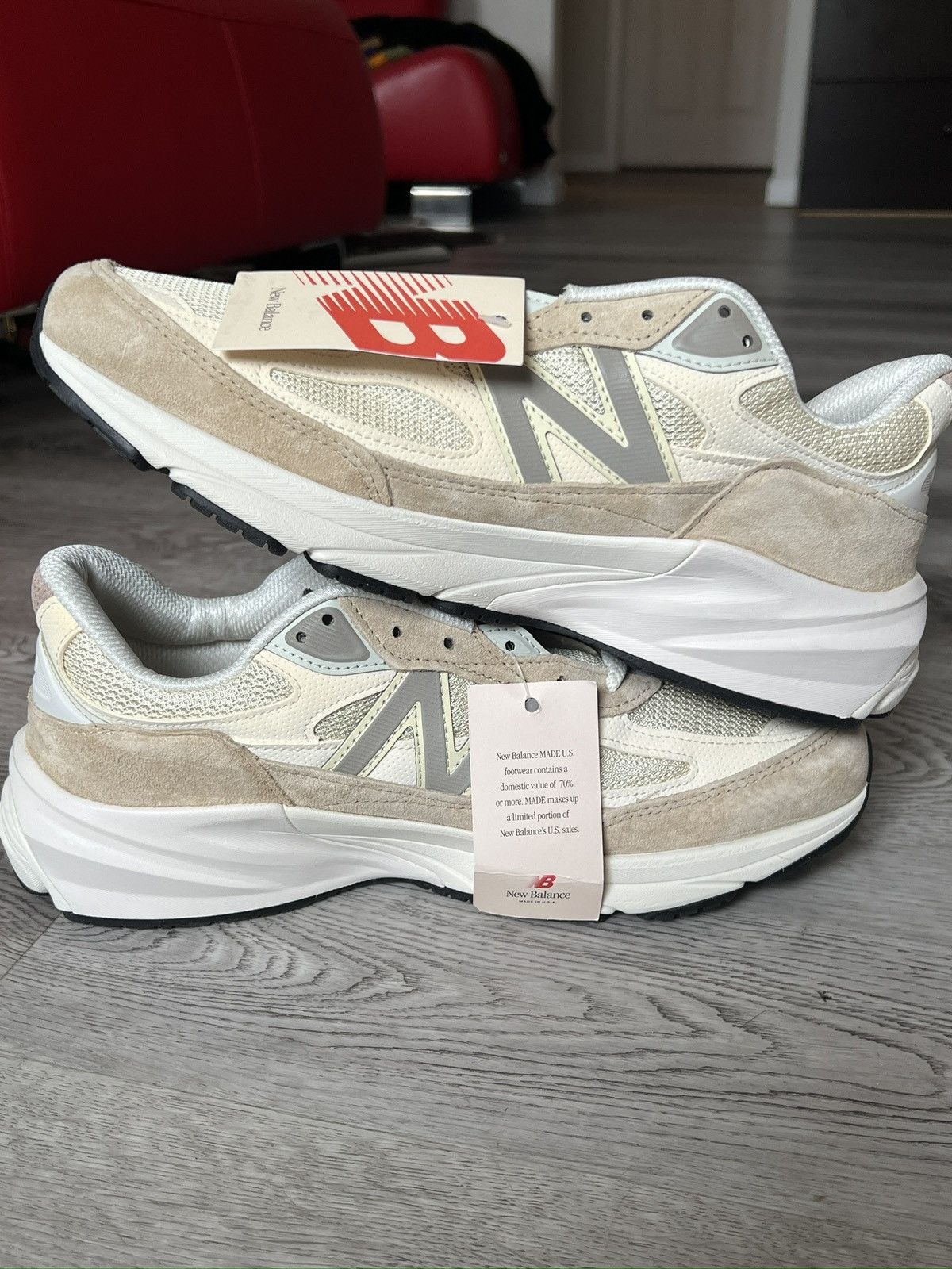 Aime Leon Dore × New Balance Aime Leon Dore 990 v6 Incense Size US 11 / EU 44 - 4 Thumbnail