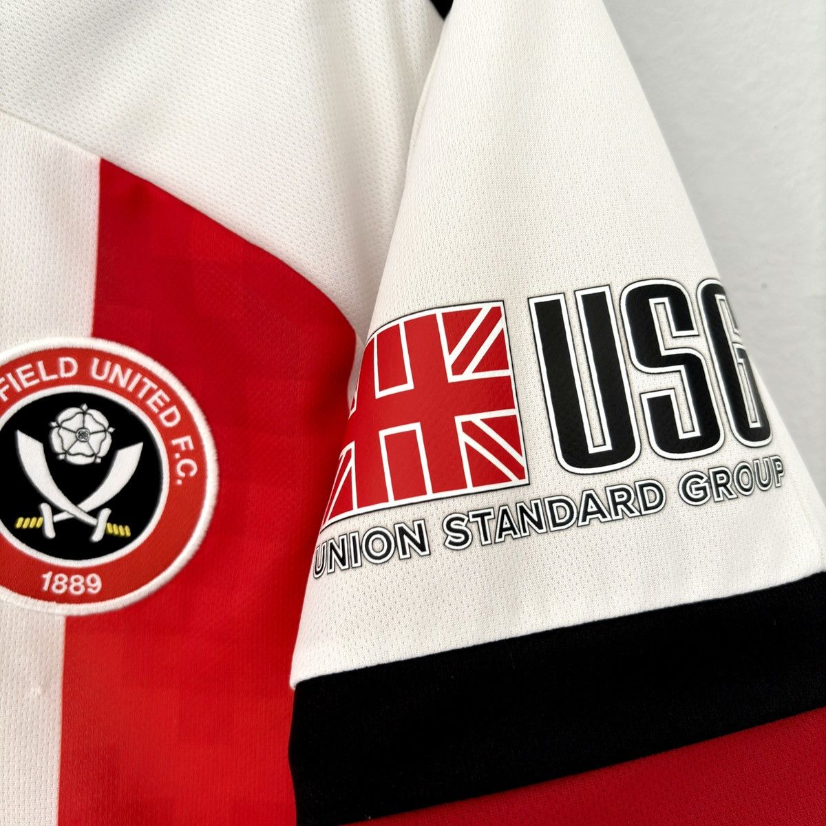 Adidas 2020 2021 Sheffield United Adidas Home Kit Soccer Jersey Tee Size US M / EU 48-50 / 2 - 5 Thumbnail