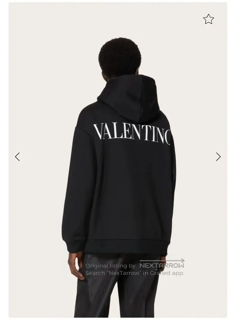 Valentino Valentino Men's black hoodie Size US M / EU 48-50 / 2 - 9 Thumbnail