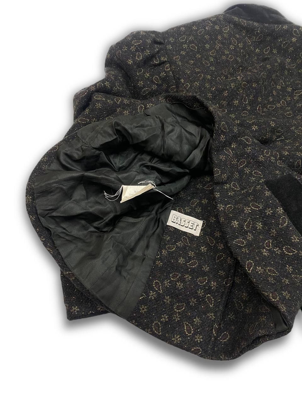 Vintage 80s Vintage BASSET West Germany Tweed Womens Blazer M519 Size M / US 6-8 / IT 42-44 - 7 Thumbnail