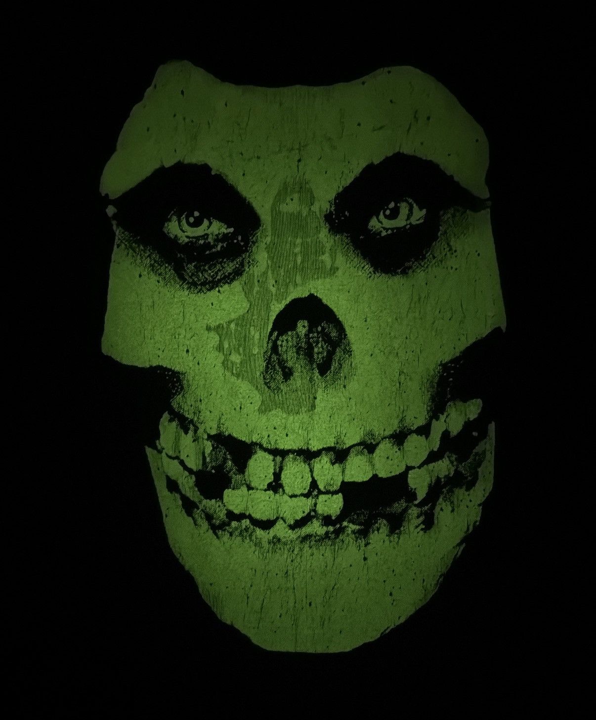 Misfits Vintage 1995 Misfits OG Glow in the Dark Skull T-shirt XL Size US XL / EU 56 / 4 - 7 Thumbnail