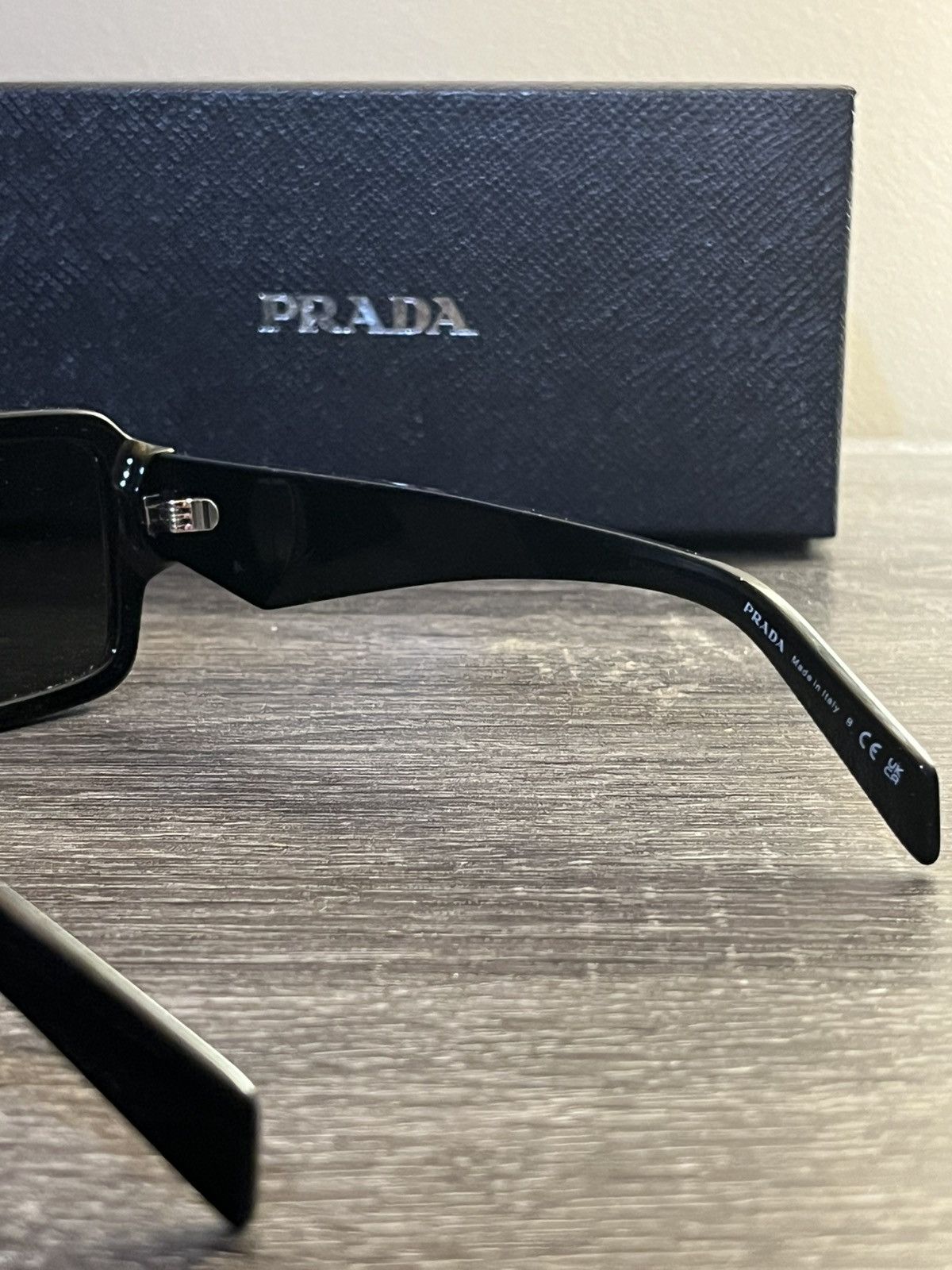 Prada Prada Rectangle Logo A05S Sunglasses Size ONE SIZE - 4 Thumbnail