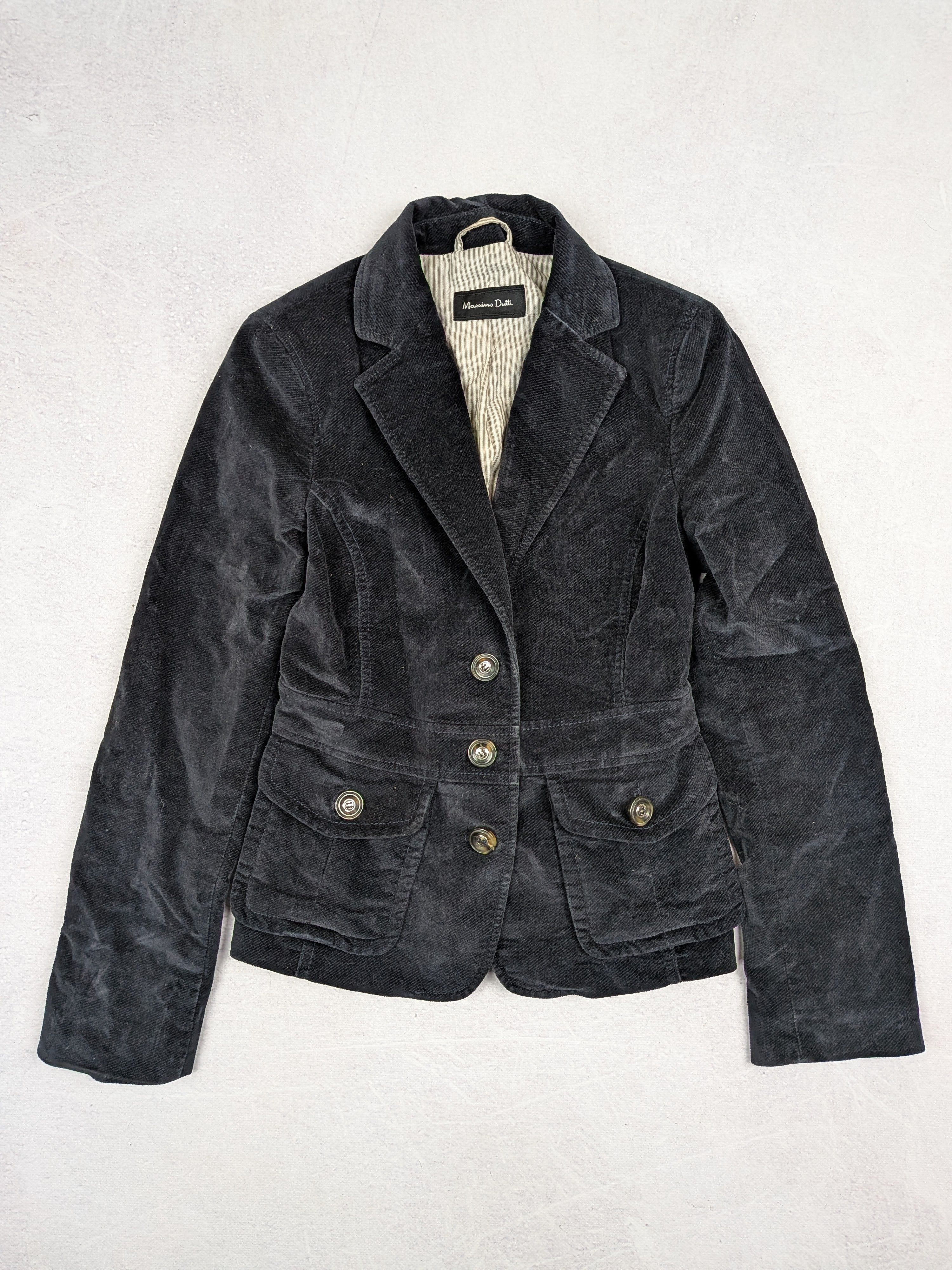 Massimo Dutti Massimo Dutti Velvet Blazer Winter Made in Portugal Size M Size M / US 6-8 / IT 42-44 - 1 Thumbnail