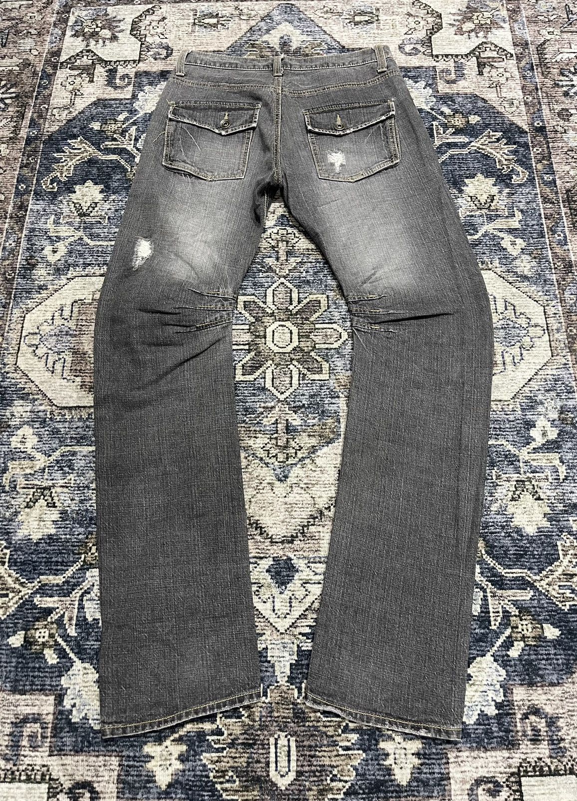 If Six Was Nine × PPFM × Vintage Vintage PPFM Curve Denim Pants Size US 32 / EU 48 - 2 Thumbnail