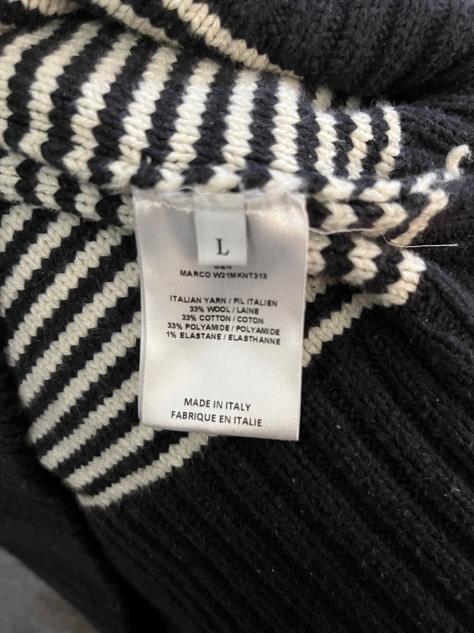 Officine Generale Officine Generale Sweater Size US L / EU 52-54 / 3 - 3 Thumbnail
