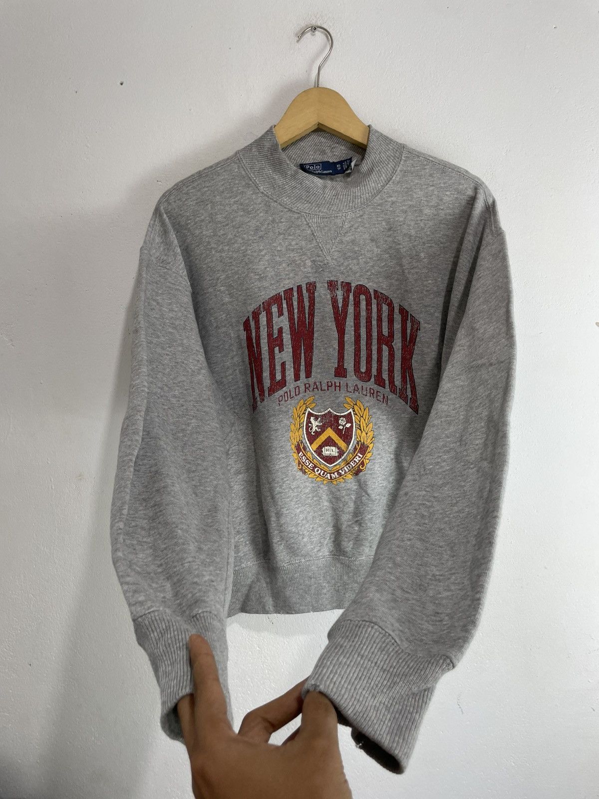 Ralph Lauren Vintage Polo Ralph Lauren New York Sweatshirt Size US XS / EU 42 / 0 - 4 Thumbnail
