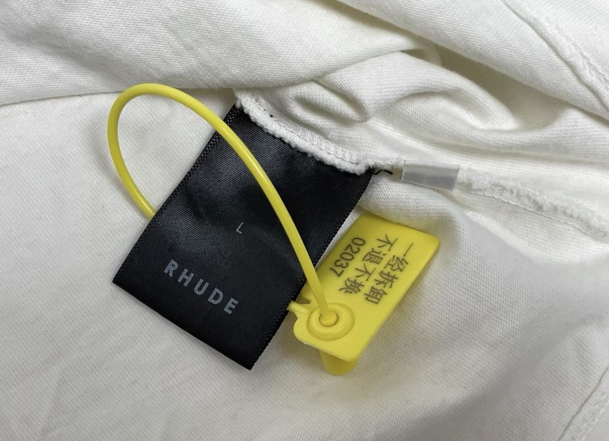 Rhude Rhude Off-White Hotel Print T-shirt J31 Size US L / EU 52-54 / 3 - 5 Thumbnail