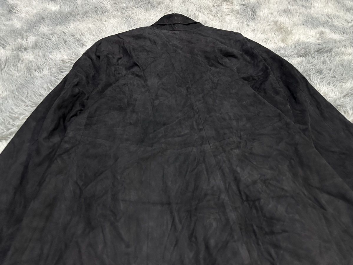 Japanese Brand 🔥Japanese Lui Chantant Sheepskin Suede Coat Shawl Collar Size US XL / EU 56 / 4 - 15 Thumbnail