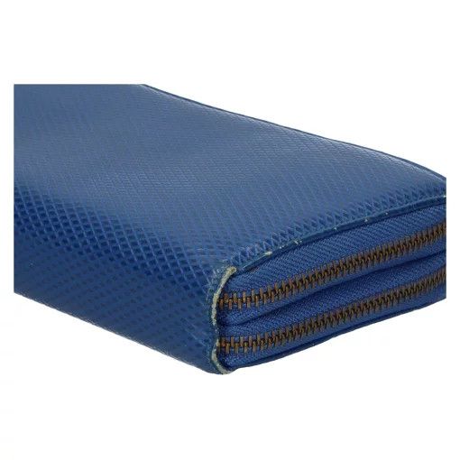 Comme des Garcons Wallet Round Zipper Long Blue Size ONE SIZE - 6 Thumbnail