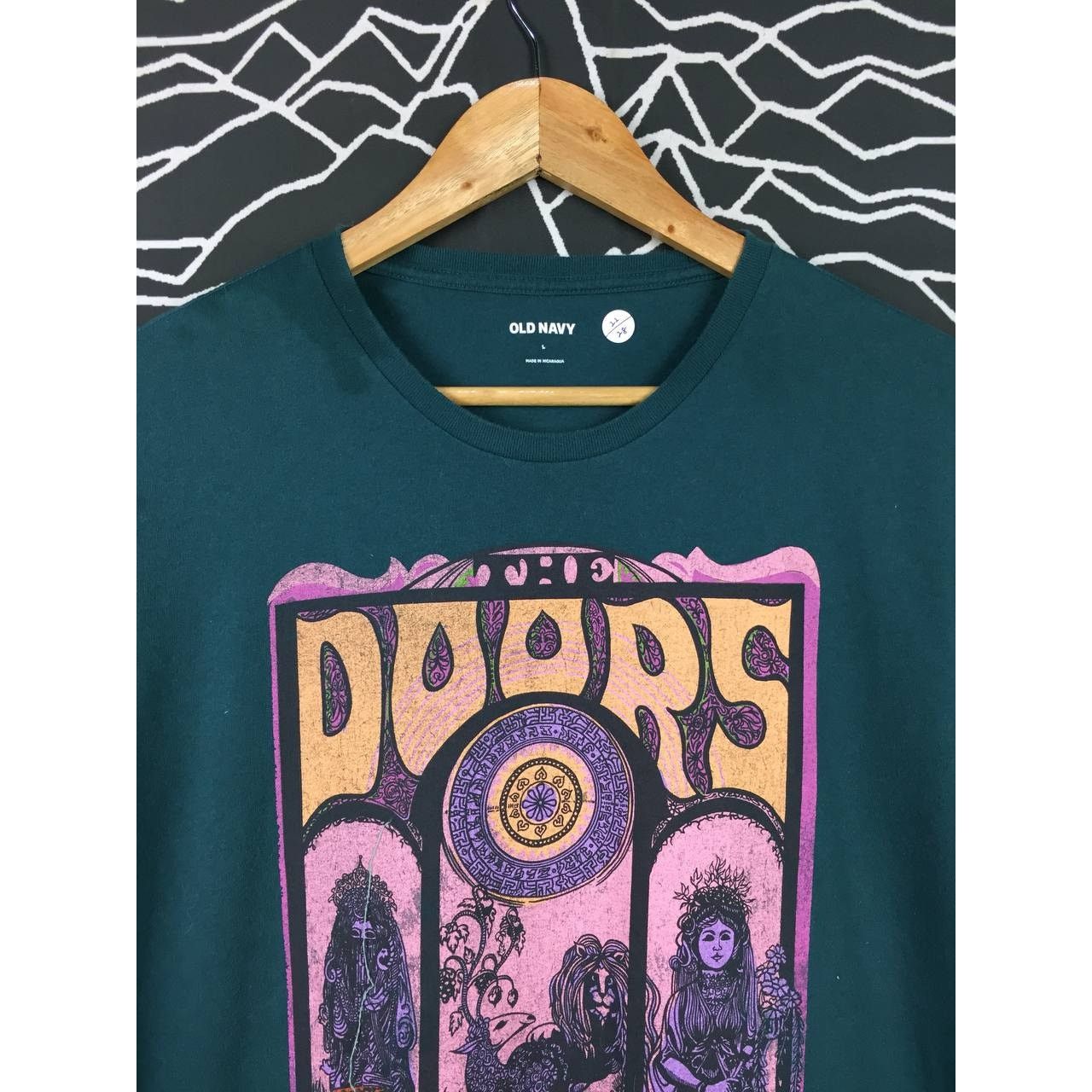 Band Tees × Old Navy The Doors Rock Band Daydreamer Concert Poster Tour Tee Size US L / EU 52-54 / 3 - 3 Thumbnail
