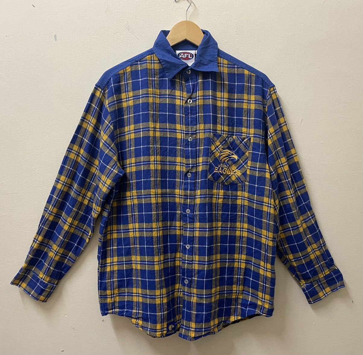 West Coast Eagle AFL Flannel Tshirt