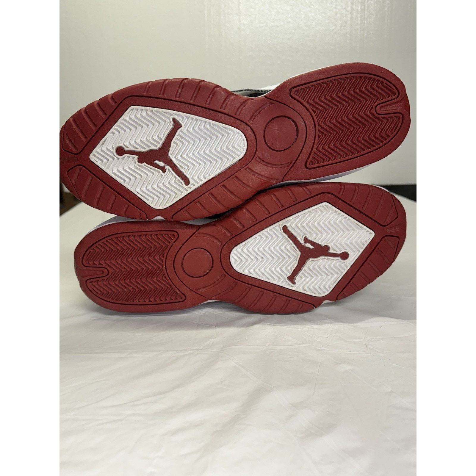 Nike Nike Size 12 Men’s Jordan B'Loyal White Red Black Size US 12 / EU 45 - 5 Thumbnail