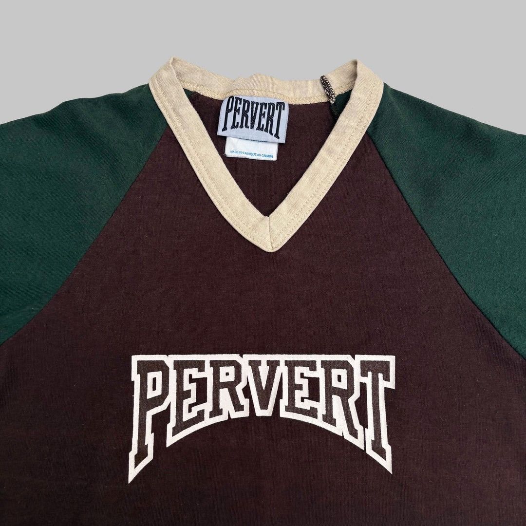 Pervert 1990 90s Vintage Logo Streetwear Girl Top T-Shirt