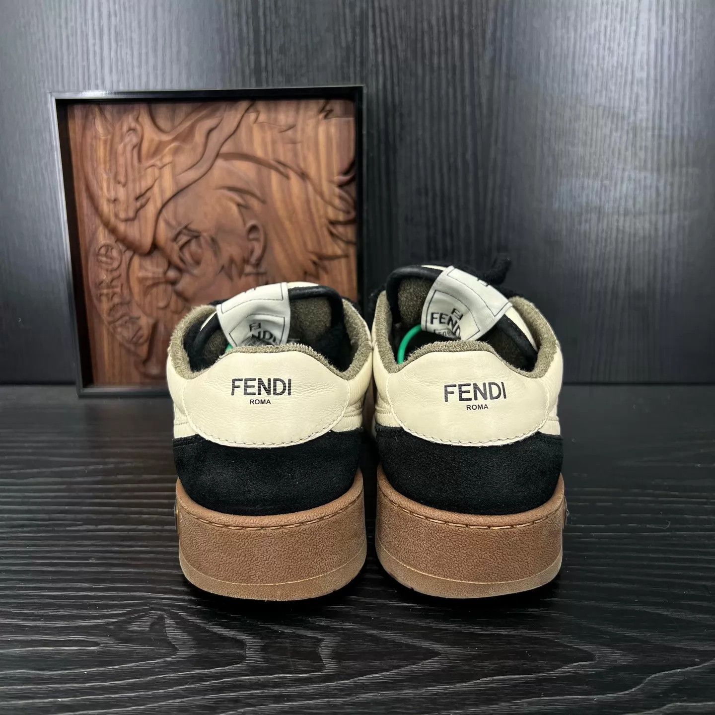 Fendi Fendi Match Black & White Size 5/39 Liner Wear Size US 6 / EU 39 - 3 Thumbnail