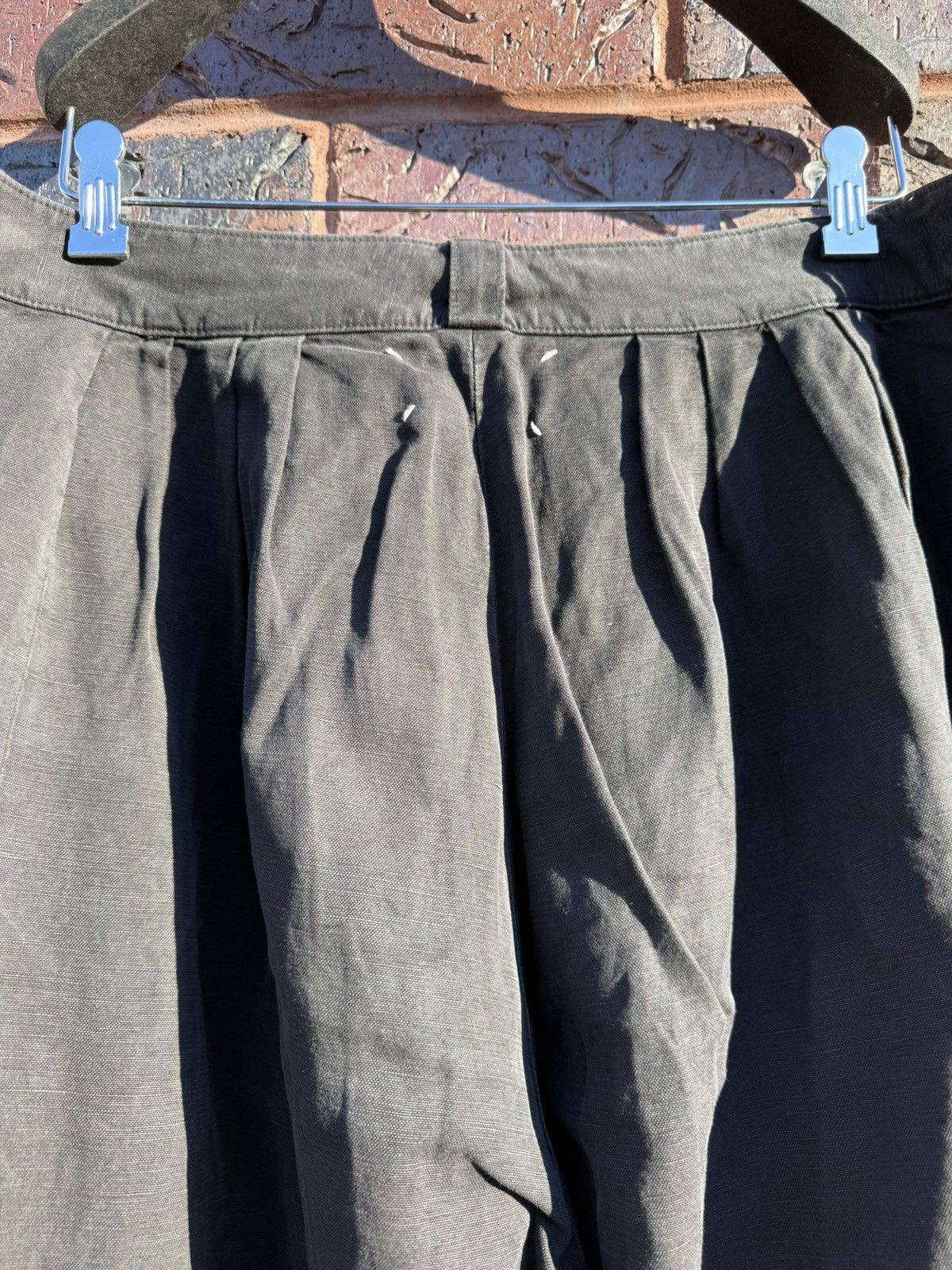 Maison Margiela Margiela Wide Leg Oversized Trousers Size US 34 / EU 50 - 9 Thumbnail