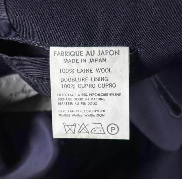Yohji Yamamoto Yohji Yamamoto 80s Ticket Bag Wool Suit 2412-Nextarrow Size US S / EU 44-46 / 1 - 5 Thumbnail