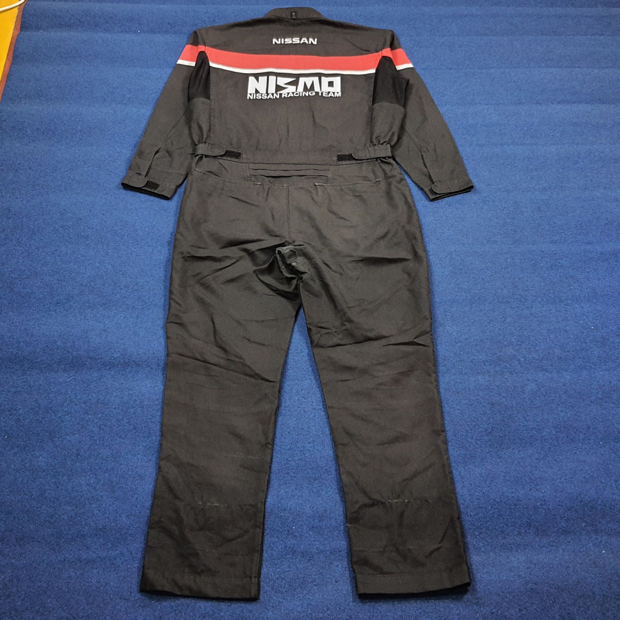 Japanese Brand Vintage JDM NISMO Nissan Racing Team Mechanics Coverall Size US XL / EU 56 / 4 - 2 Thumbnail