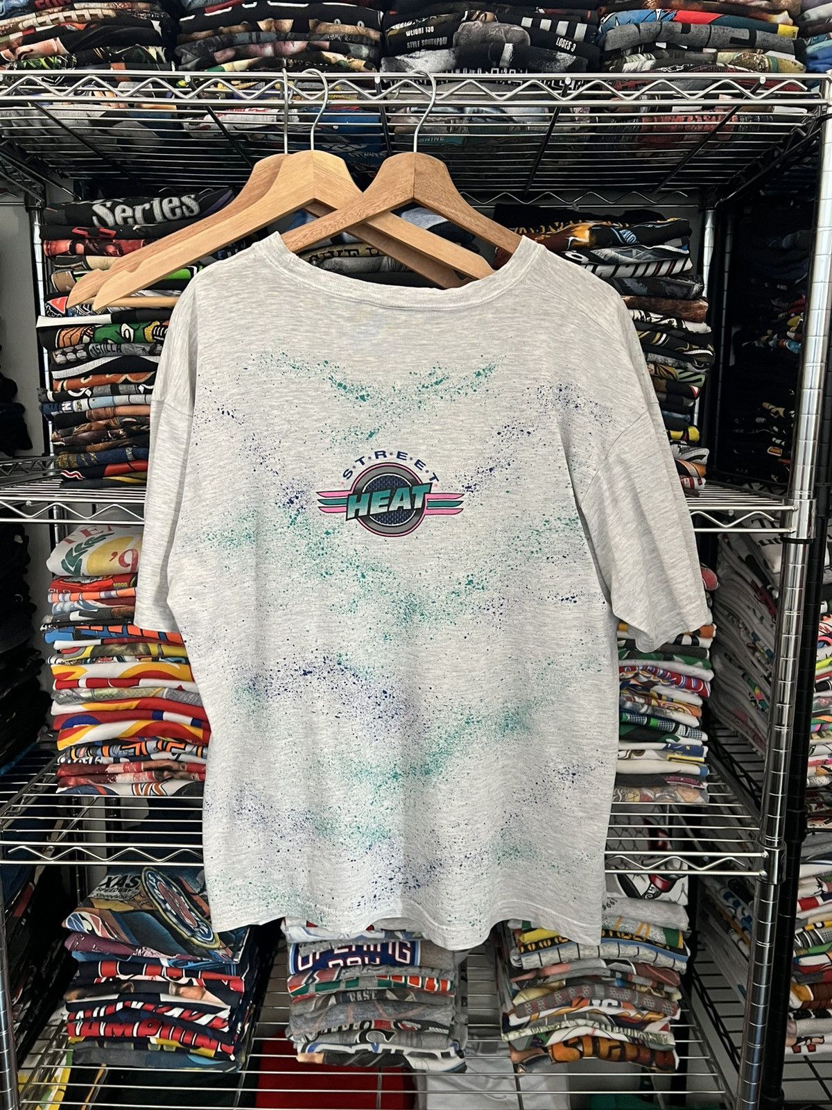 NASCAR 90s Street Hot Rod Heat Racing Cars Sunrise Sportwear Tee Size US L / EU 52-54 / 3 - 2 Thumbnail