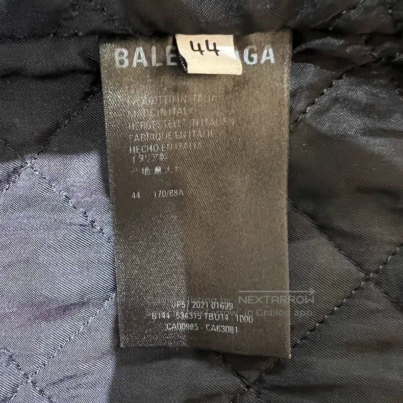 Balenciaga Balenciaga Front Logo Fleece Jacket Size US S / EU 44-46 / 1 - 5 Thumbnail