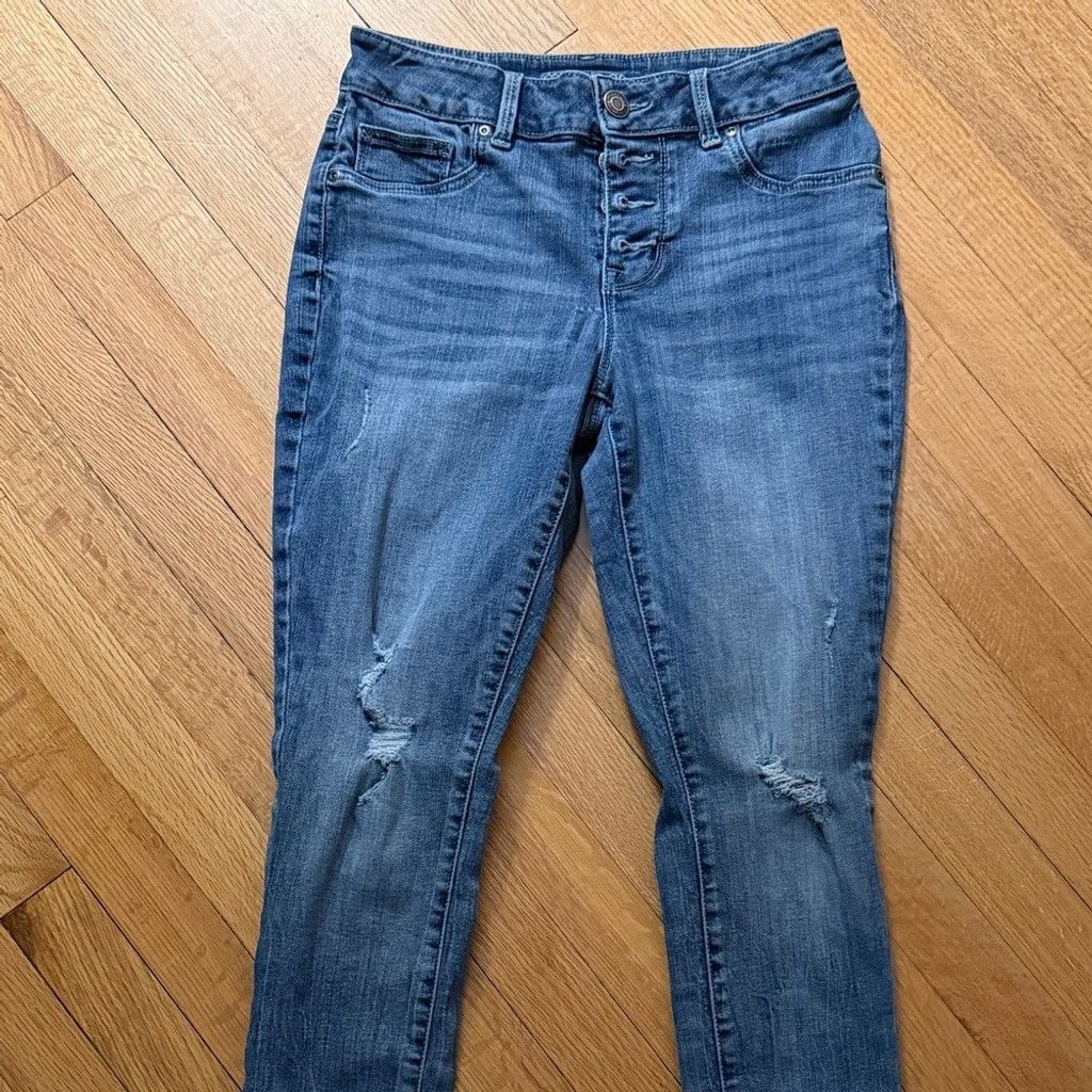The Unbranded Brand Maurice’s High Rise Skinny Jeans—Size Small Long Size 25" / US 0 / IT 36 - 1 Thumbnail