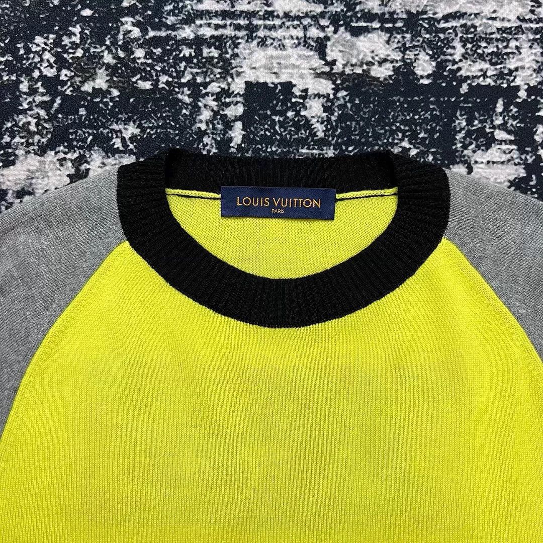 Louis Vuitton LV back logo knit sweater XL like new Size US XL / EU 56 / 4 - 2 Thumbnail