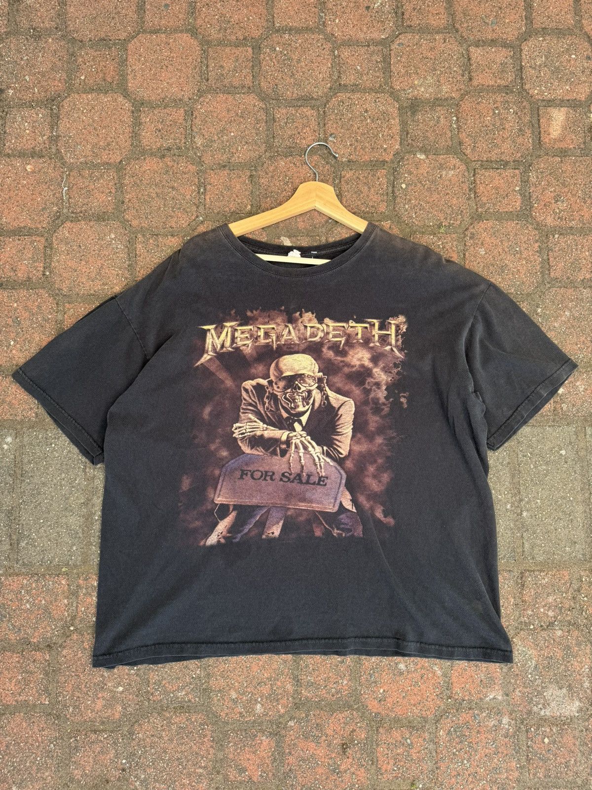 Band Tees × Vintage MEGADETH FADED 2000s Band Tee Vintage Size US XL / EU 56 / 4 - 1 Thumbnail