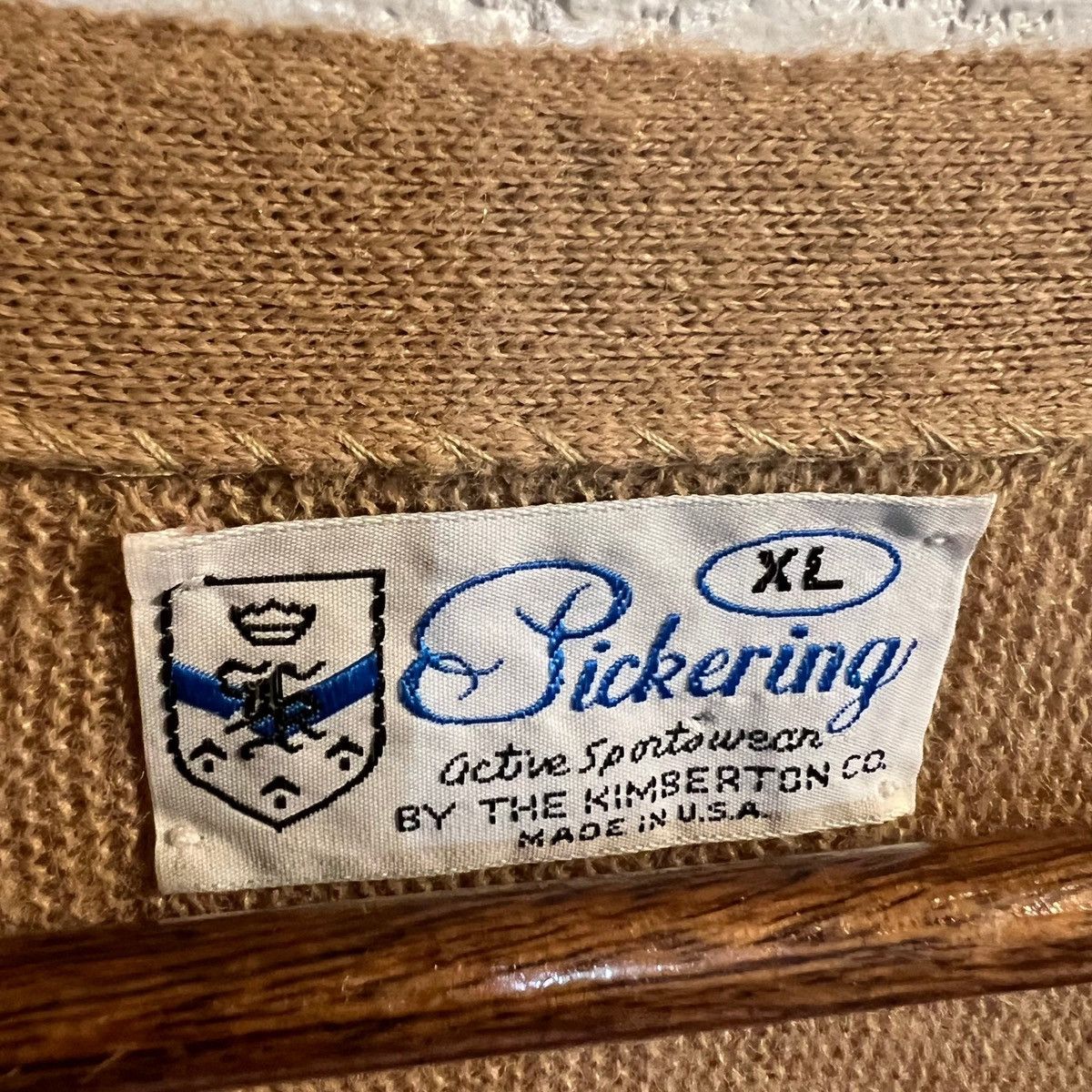 Vintage Vintage Pickering Rhinelander Country Club Cardigan Sweater Size US XL / EU 56 / 4 - 6 Thumbnail