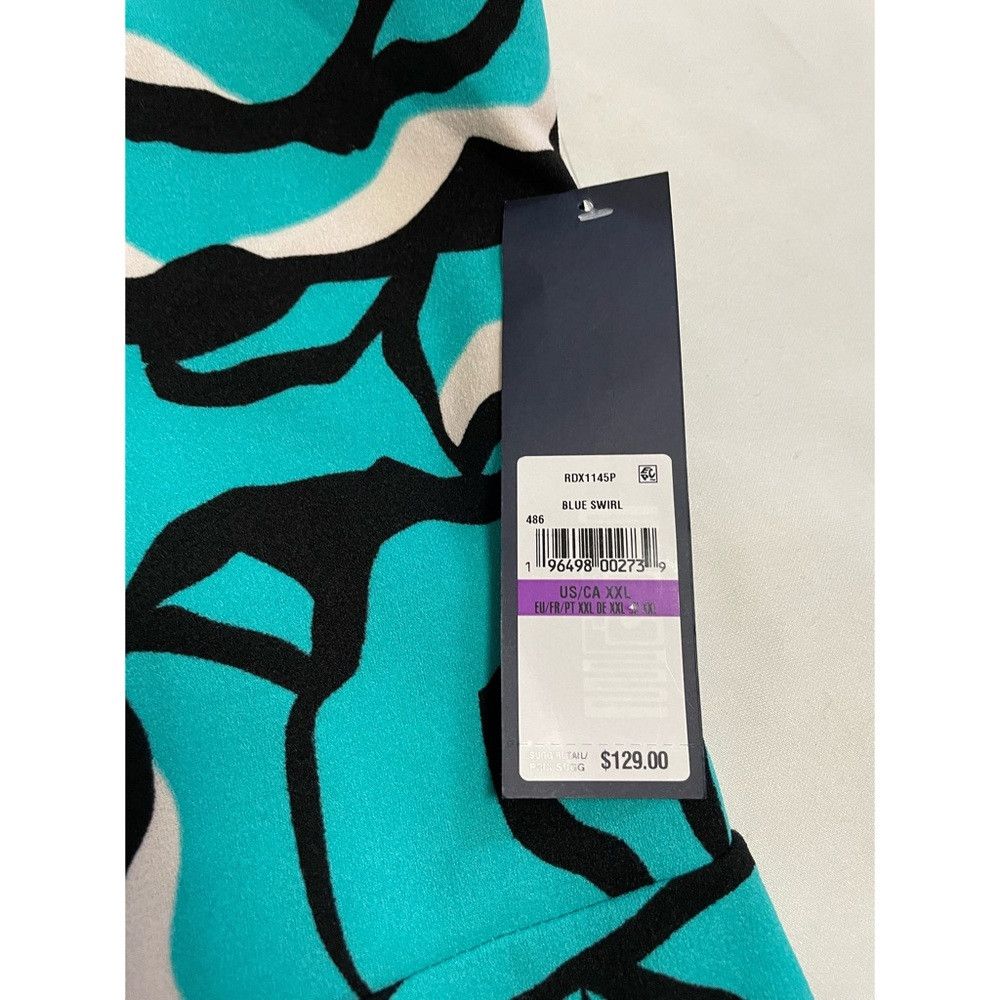 Other NWT New $129 Rachel Roy Hepburn Sleeveless Midi Blue Dress Size XXL / US 16-18 / IT 52-54 - 7 Thumbnail
