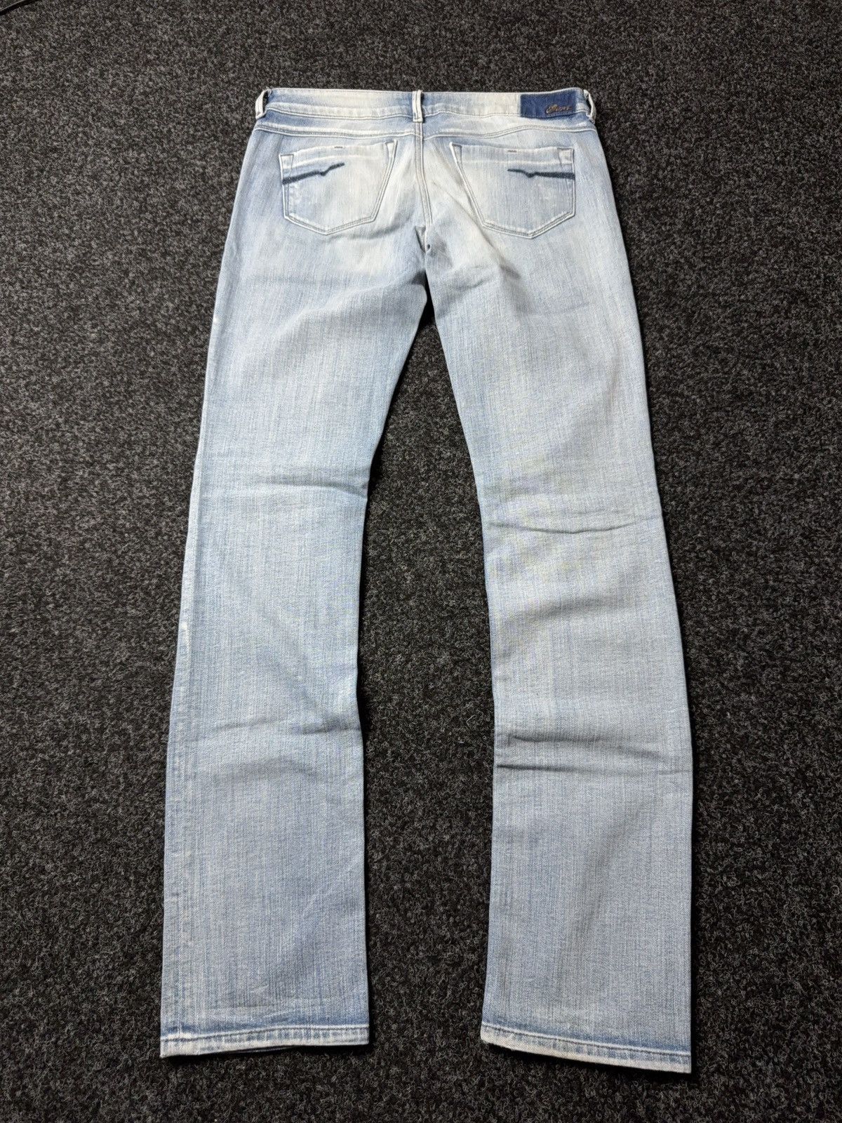 Diesel Luxury 00s Diesel Lowette Y2K Light Wash Slim Straight Jeans Size 30" / US 8 / IT 44 - 11 Thumbnail