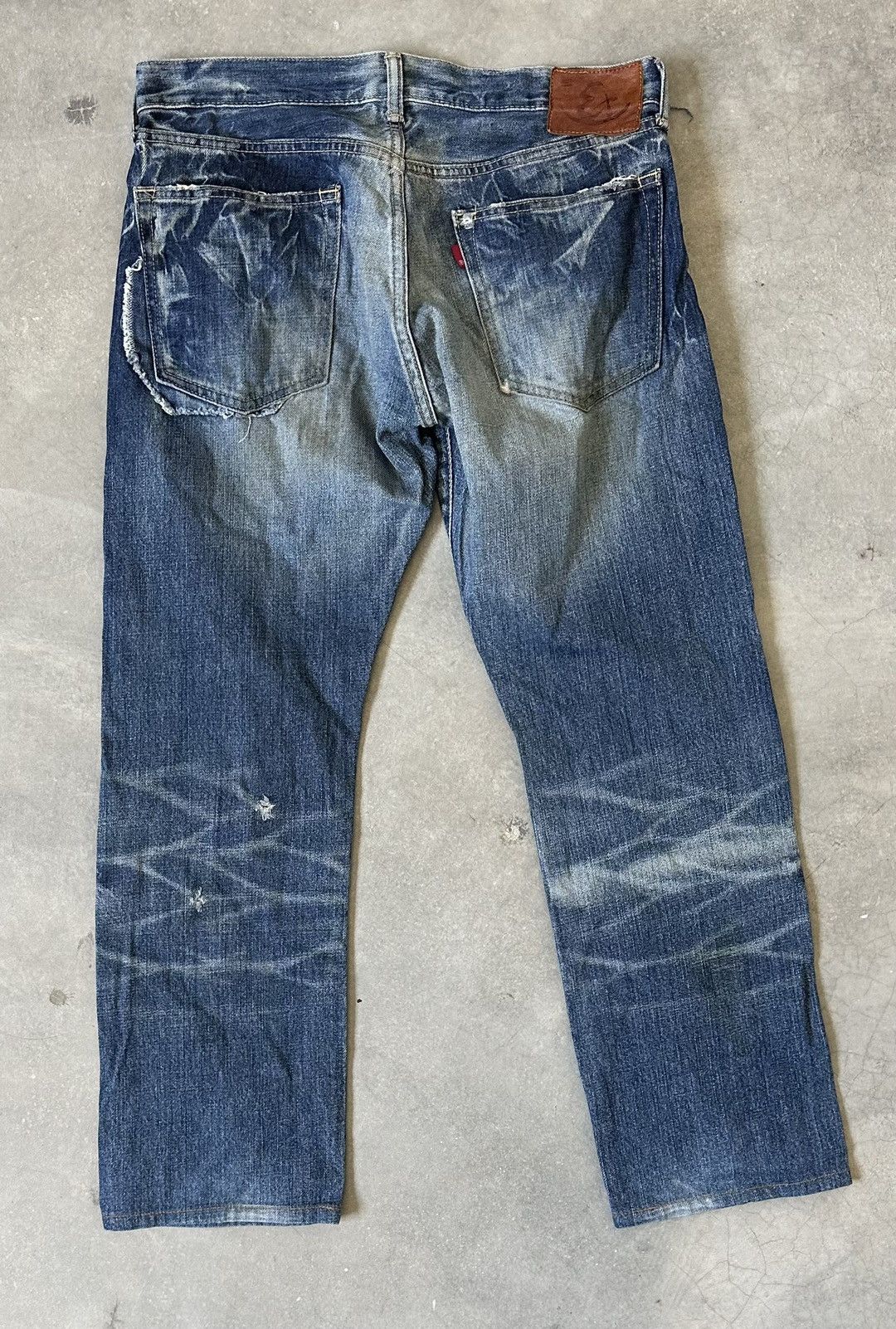 Eternal VINTAGE ETERNAL DISTRESSED DENIM PANT Size US 34 / EU 50 - 8 Thumbnail