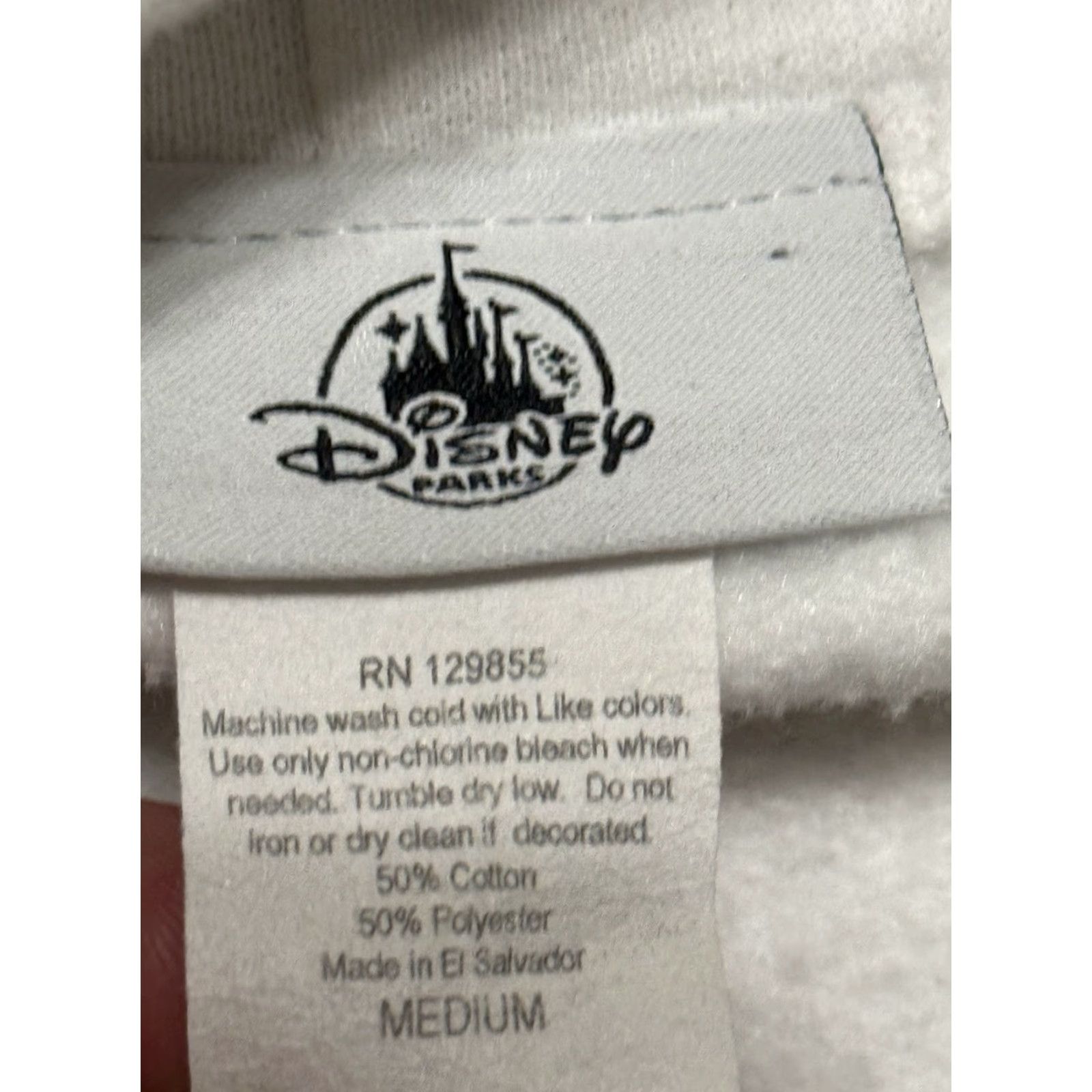 Disney Disney by Hanes Mickey Mouse Hoodie Sweatshirt White Medium Size M / US 6-8 / IT 42-44 - 3 Thumbnail