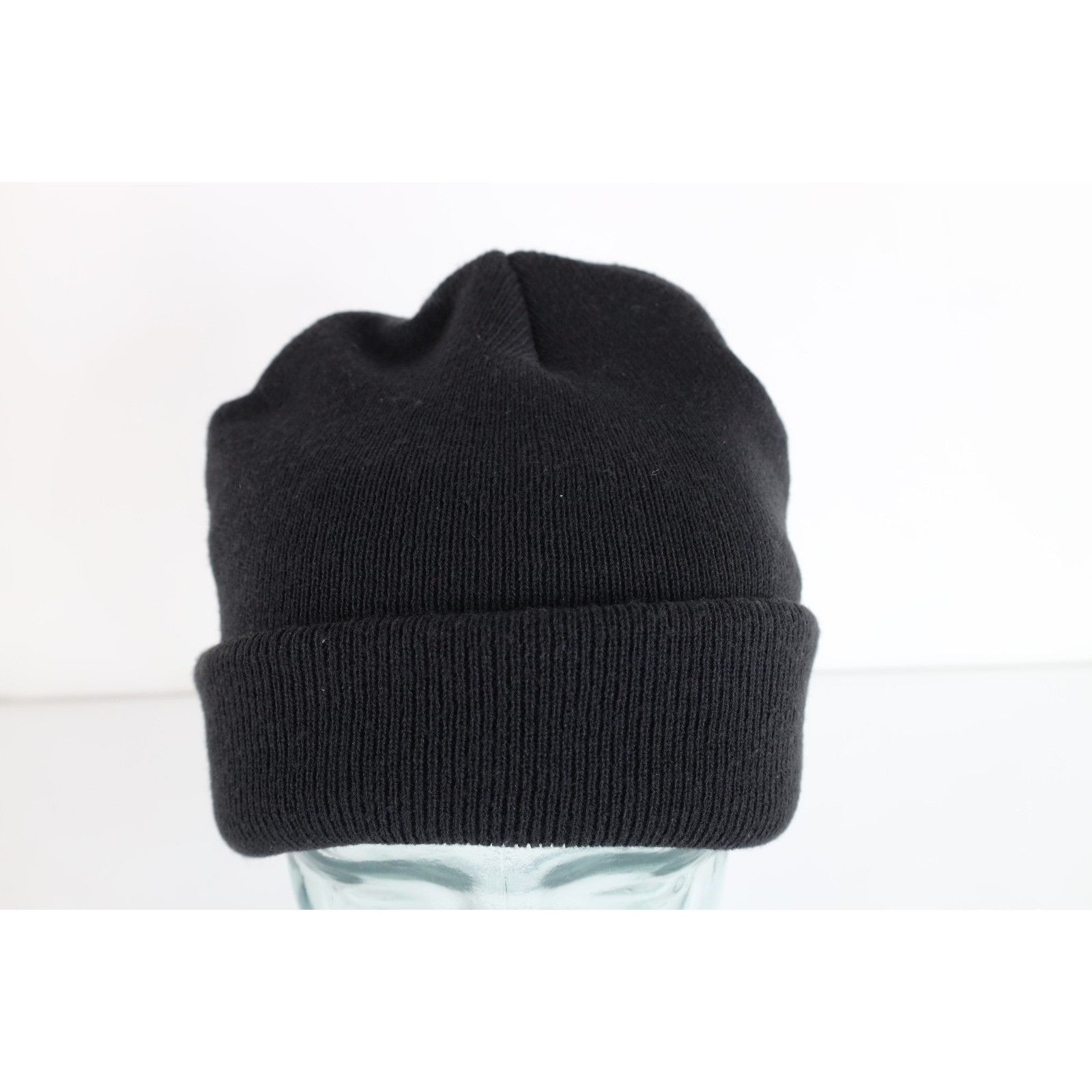 Vintage Vintage 90s Streetwear Blank Double Wall Thick Beanie Hat Size ONE SIZE - 1 Thumbnail
