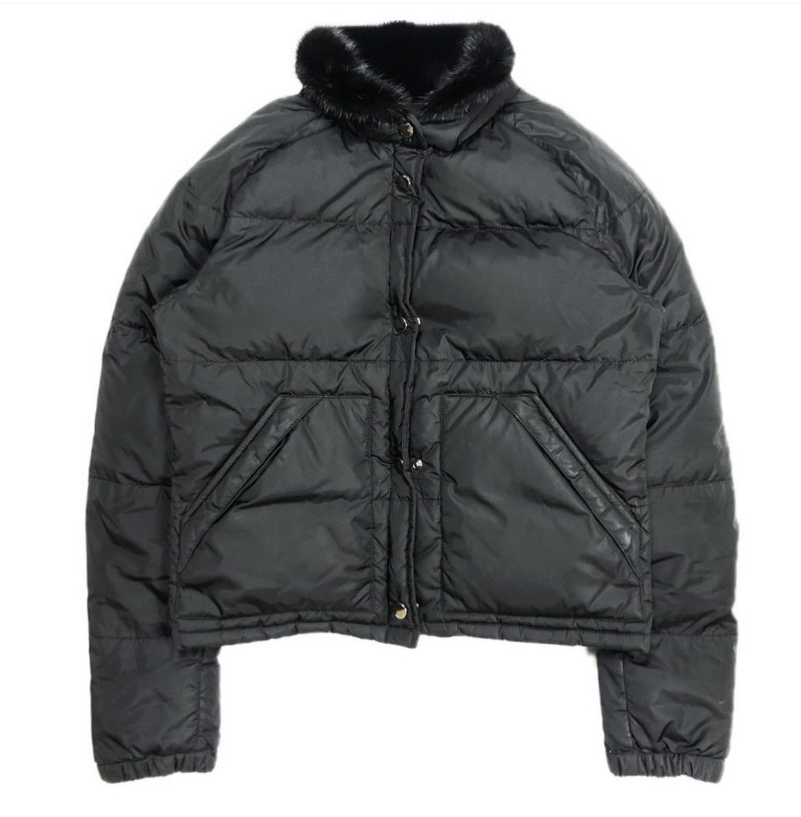 Prada Prada FW04 runway down fur jacket Size XS / US 0-2 / IT 36-38 - 2 Thumbnail