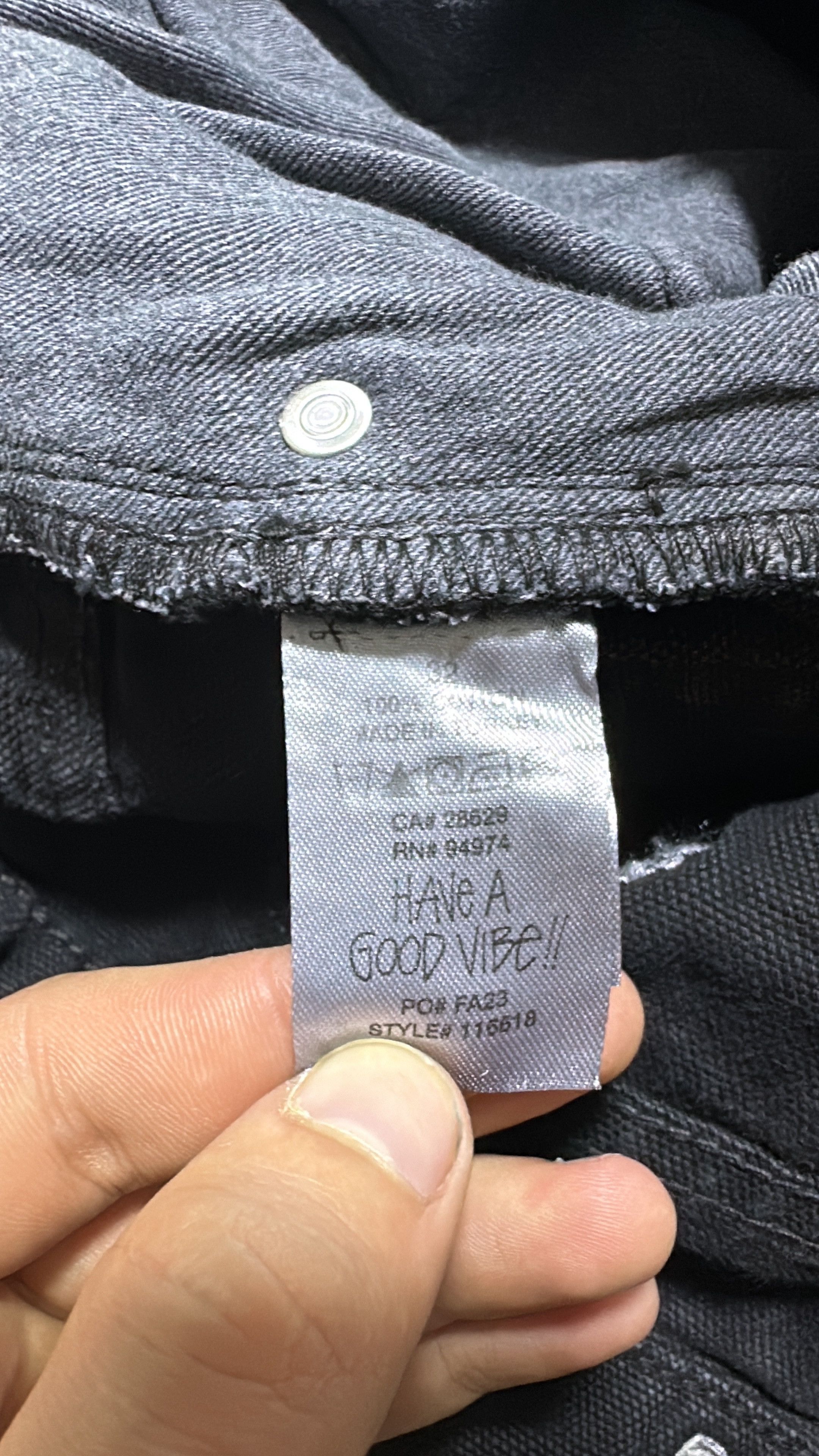 Stussy Stussy Big Ol Jean Black Size 32 Size US 32 / EU 48 - 8 Thumbnail