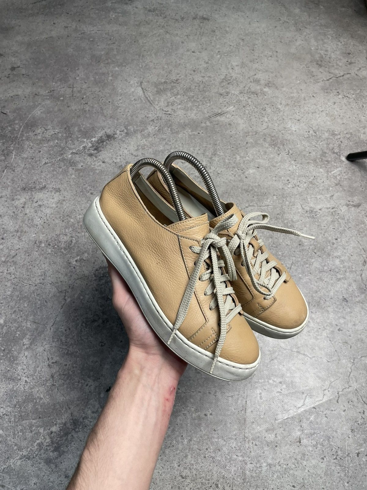 Santoni Santoni Leather Low Top shoes size EU37 Size US 7 / IT 37 - 1 Thumbnail