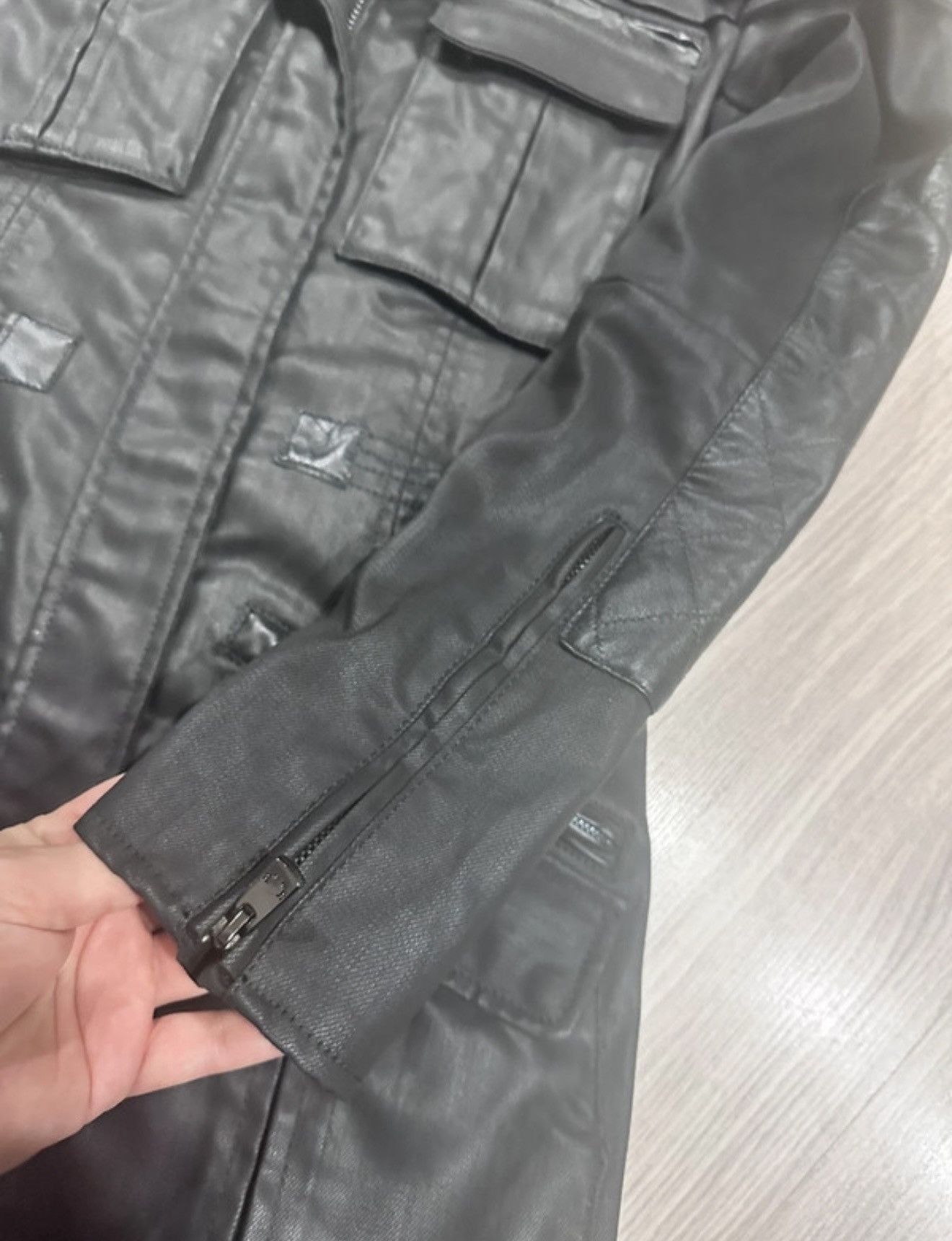 Vintage new with tags coat genuine leather by Bod&Christensen S Size S / US 4 / IT 40 - 4 Thumbnail