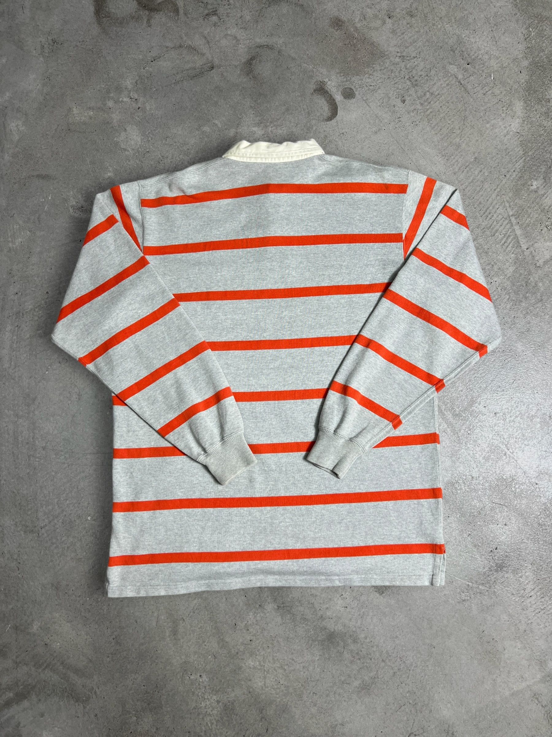 Polo Ralph Lauren Vintage Polo Ralph Lauren Striped Rugby Shirt (L) JKA492 Size US L / EU 52-54 / 3 - 11 Thumbnail