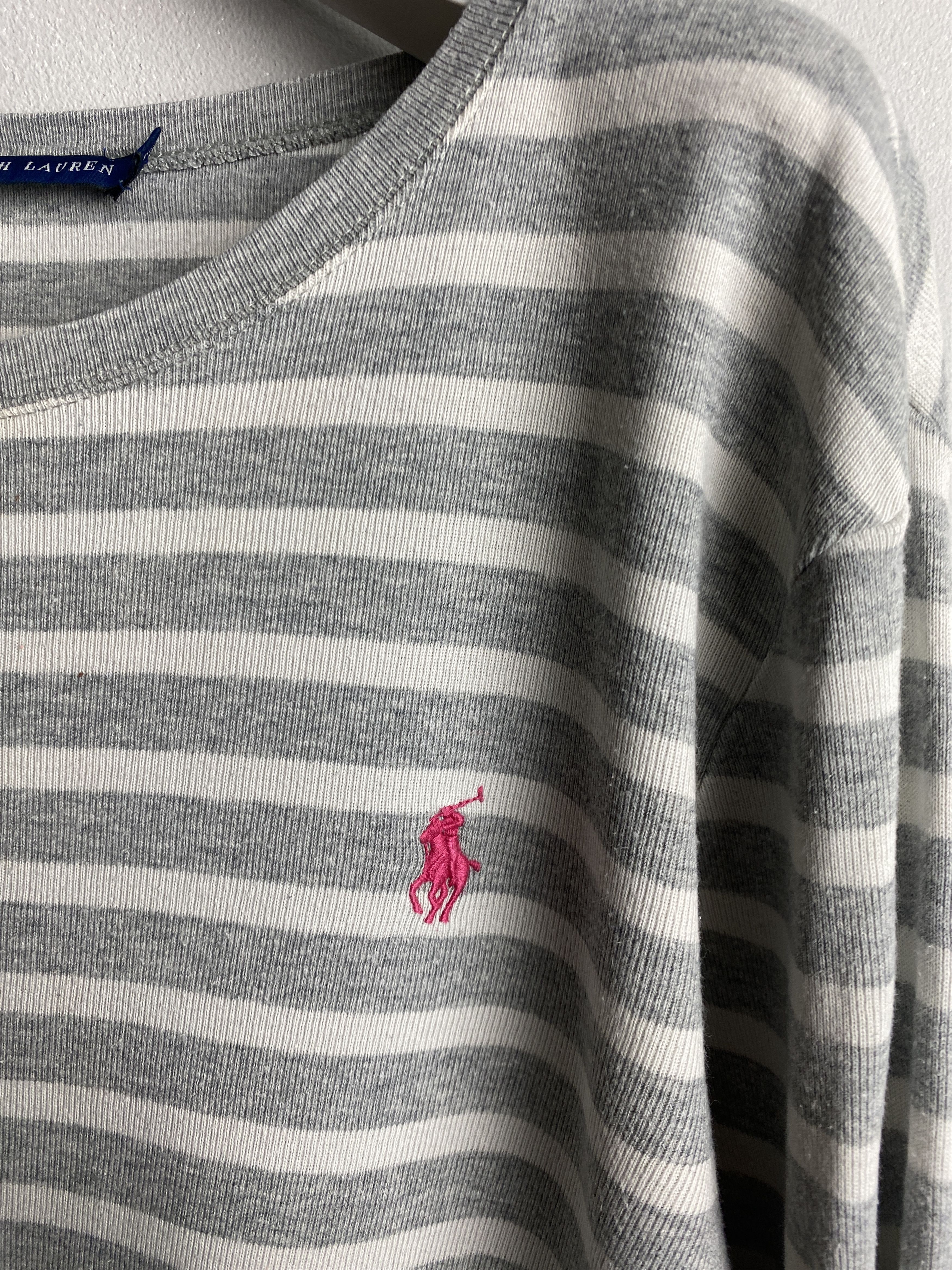 Polo Ralph Lauren Ralph Lauren striped long sleeve t-shirt tee casual Size L / US 10 / IT 46 - 2 Thumbnail