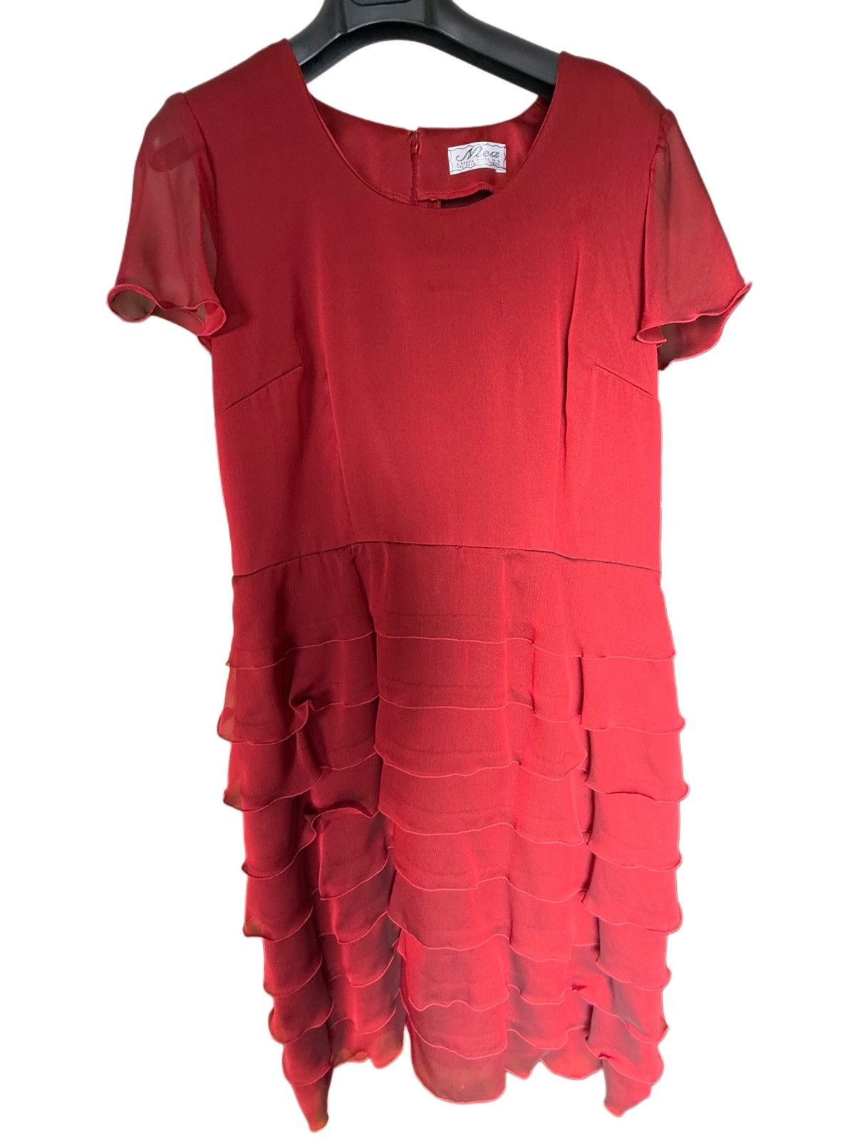 Vintage Vintage Red Dress & Paisley Blazer Nica Custom Made Size 40 Size L / US 10 / IT 46 - 4 Thumbnail