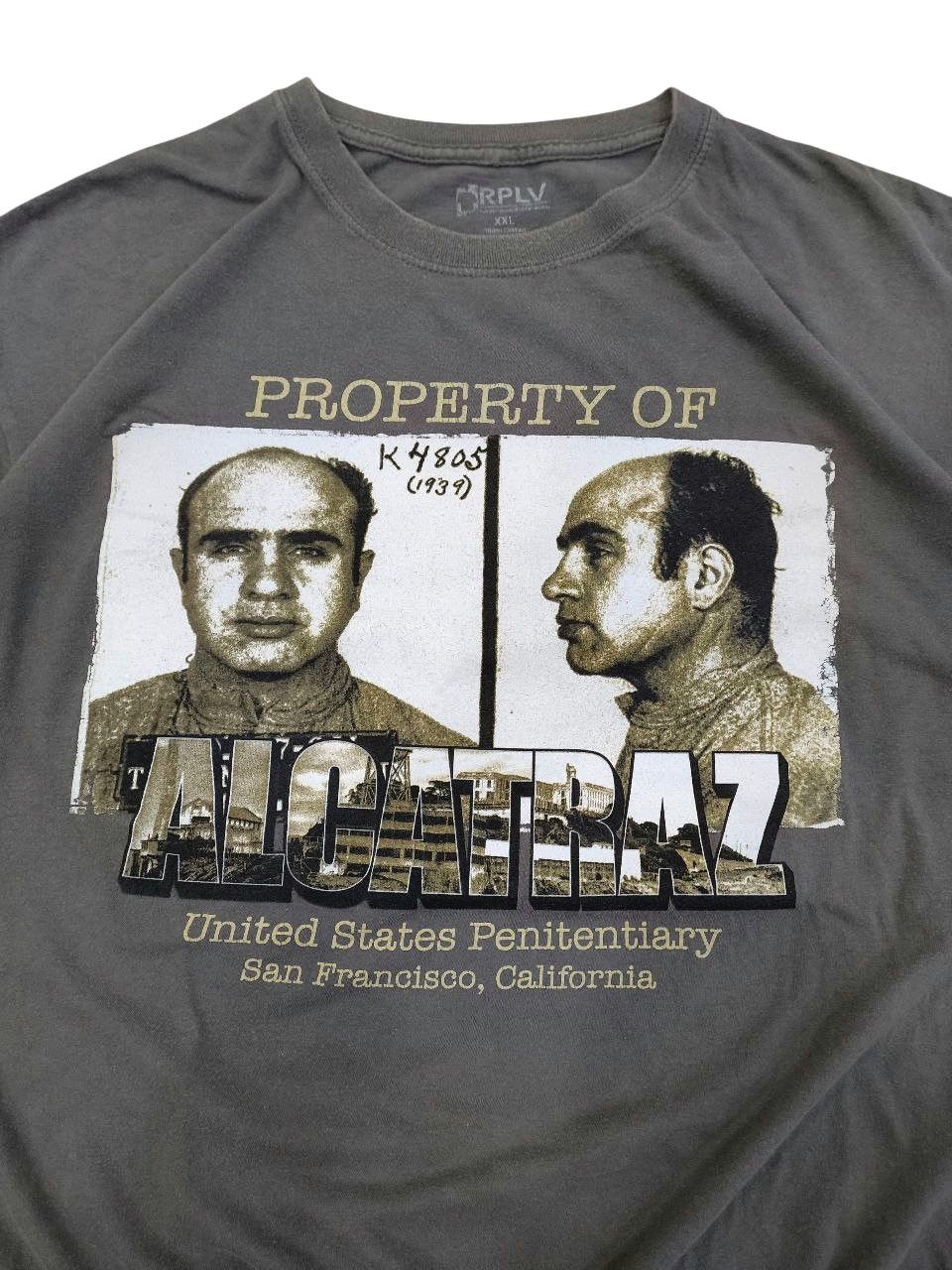 Other Y2K Al Capone 1939 Alcatraz Prison Mugshot Tee Size US XXL / EU 58 / 5 - 2 Thumbnail