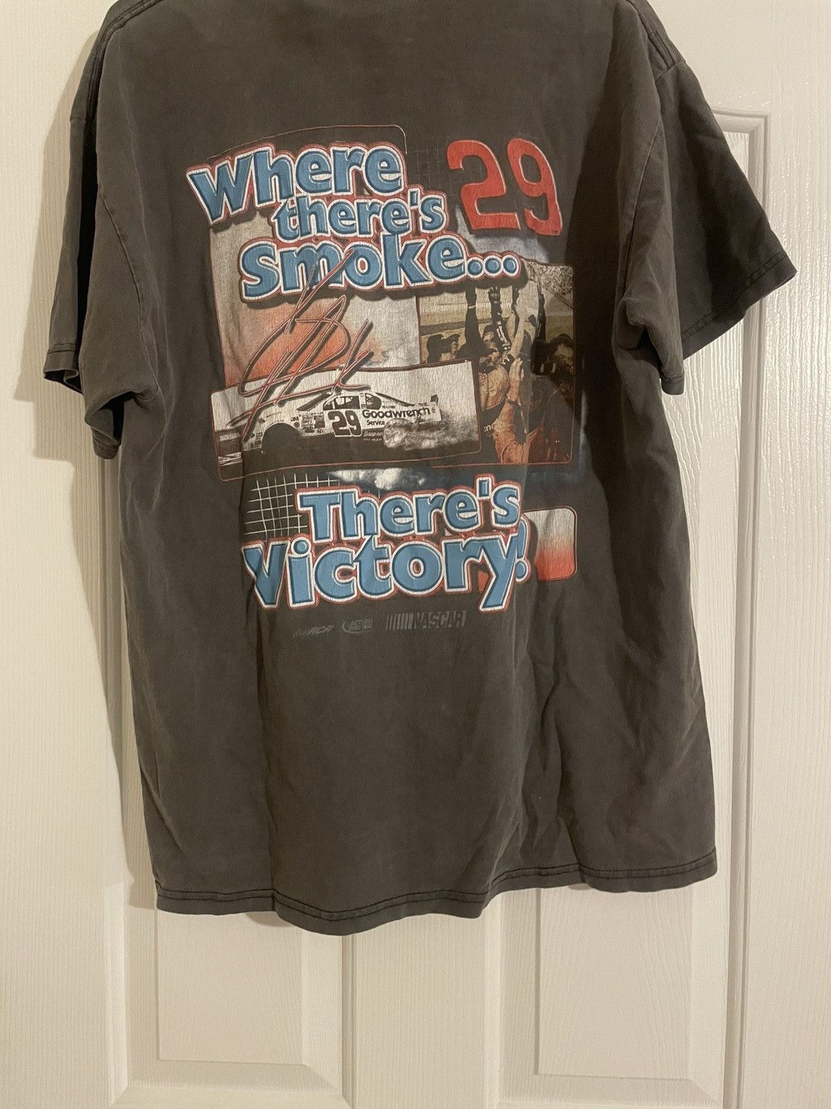 Chase Authentics Kevin Harvick NASCAR black cotton t-shirt Size US L / EU 52-54 / 3 - 3 Thumbnail