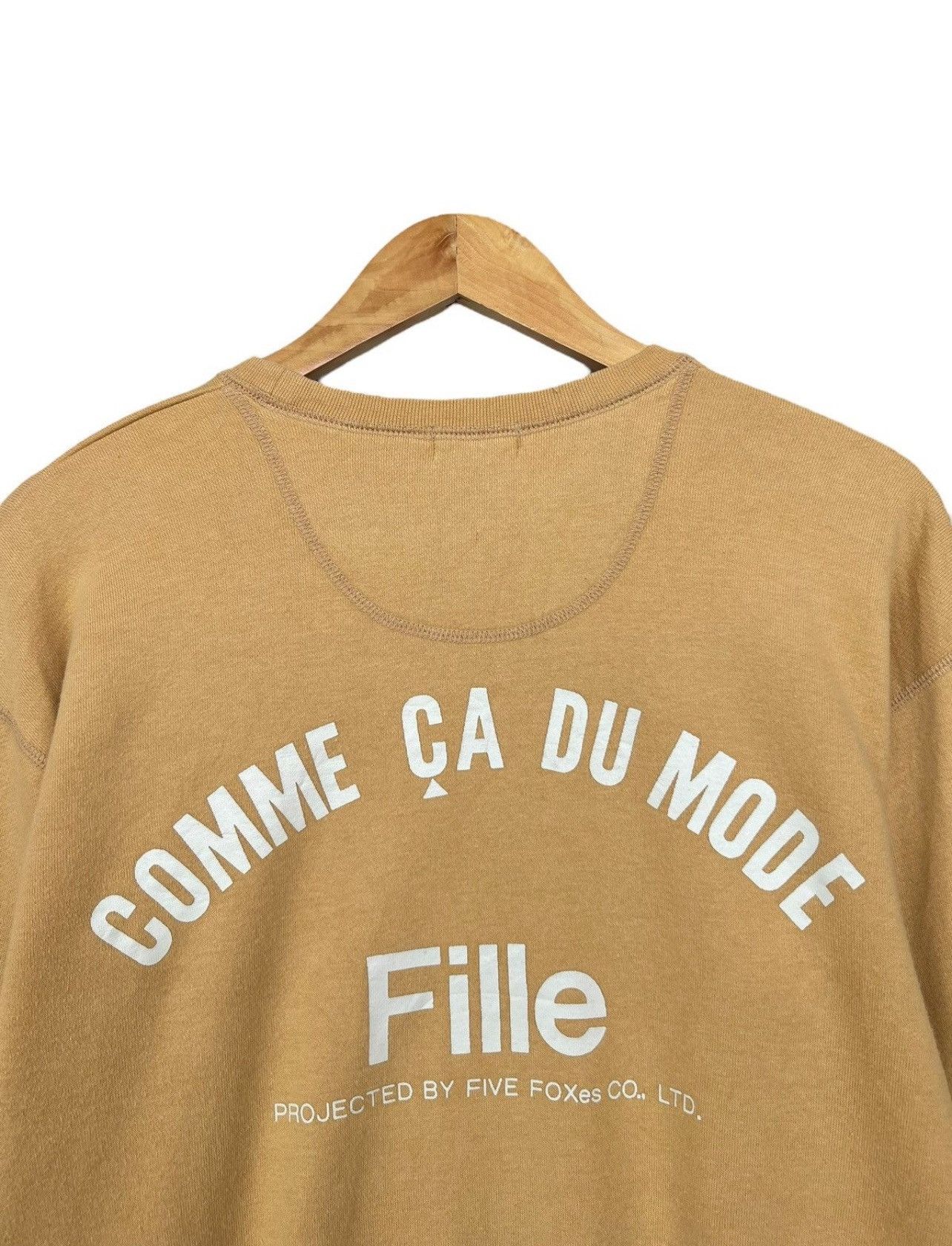Comme Ca Ism Comme Ca Du Mode Japan Spellout Baggy Sweatshirt Size US L / EU 52-54 / 3 - 3 Thumbnail